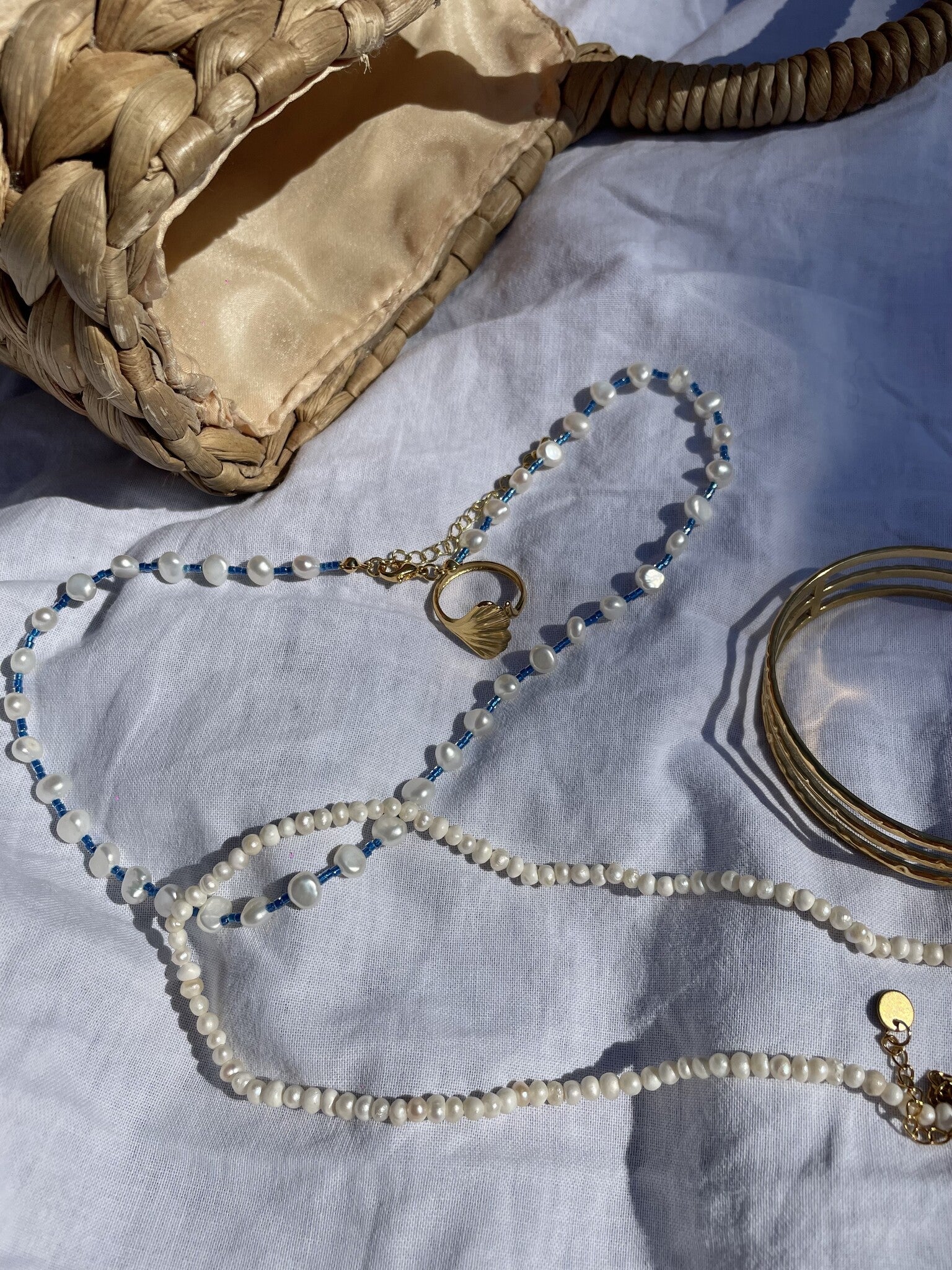 100% Real Fresh Water Pearl - Halskette - Edelstahl - Image 5