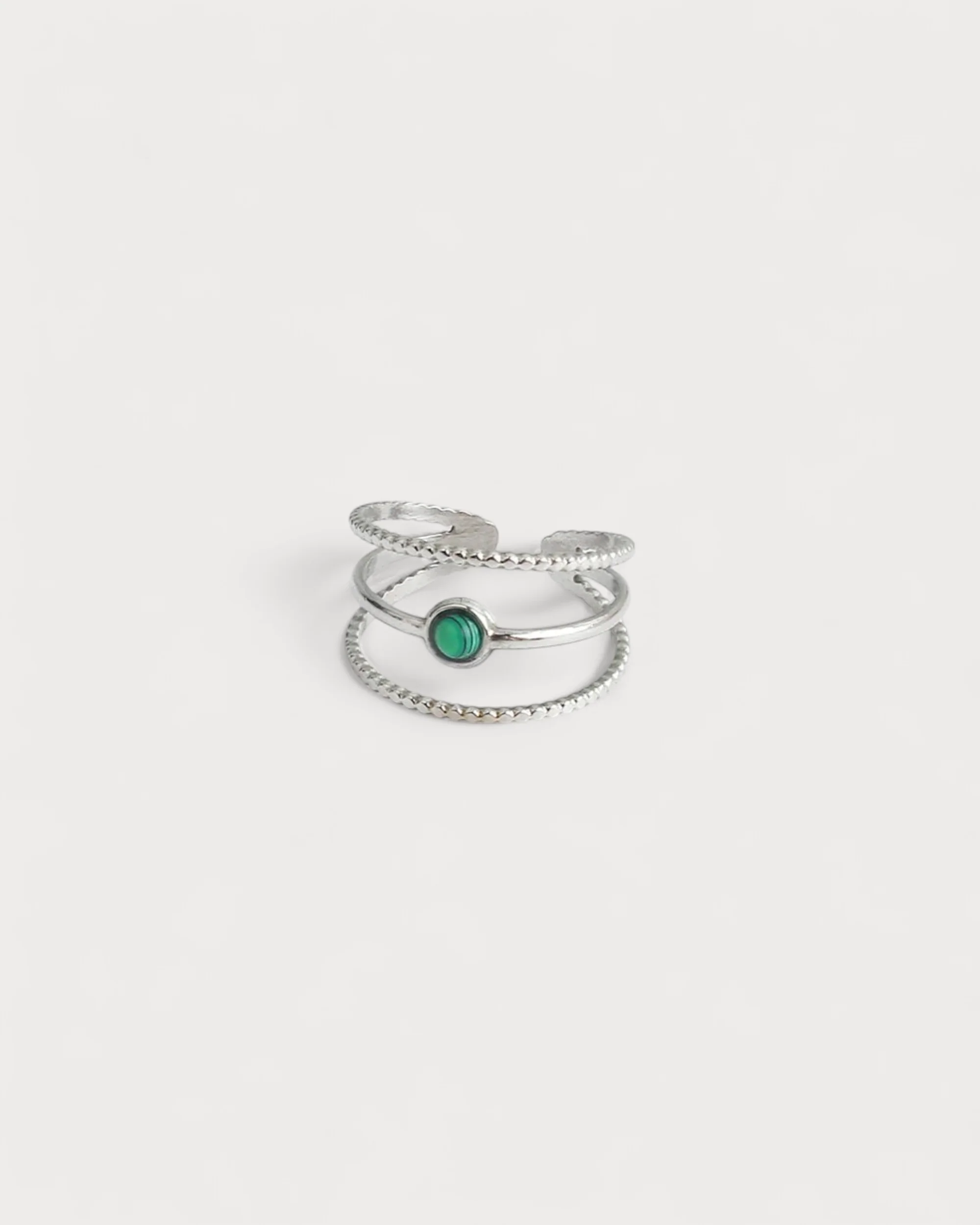 Aarya - Ring - Naturstein - Edelstahl - Verstellbar - Image 10