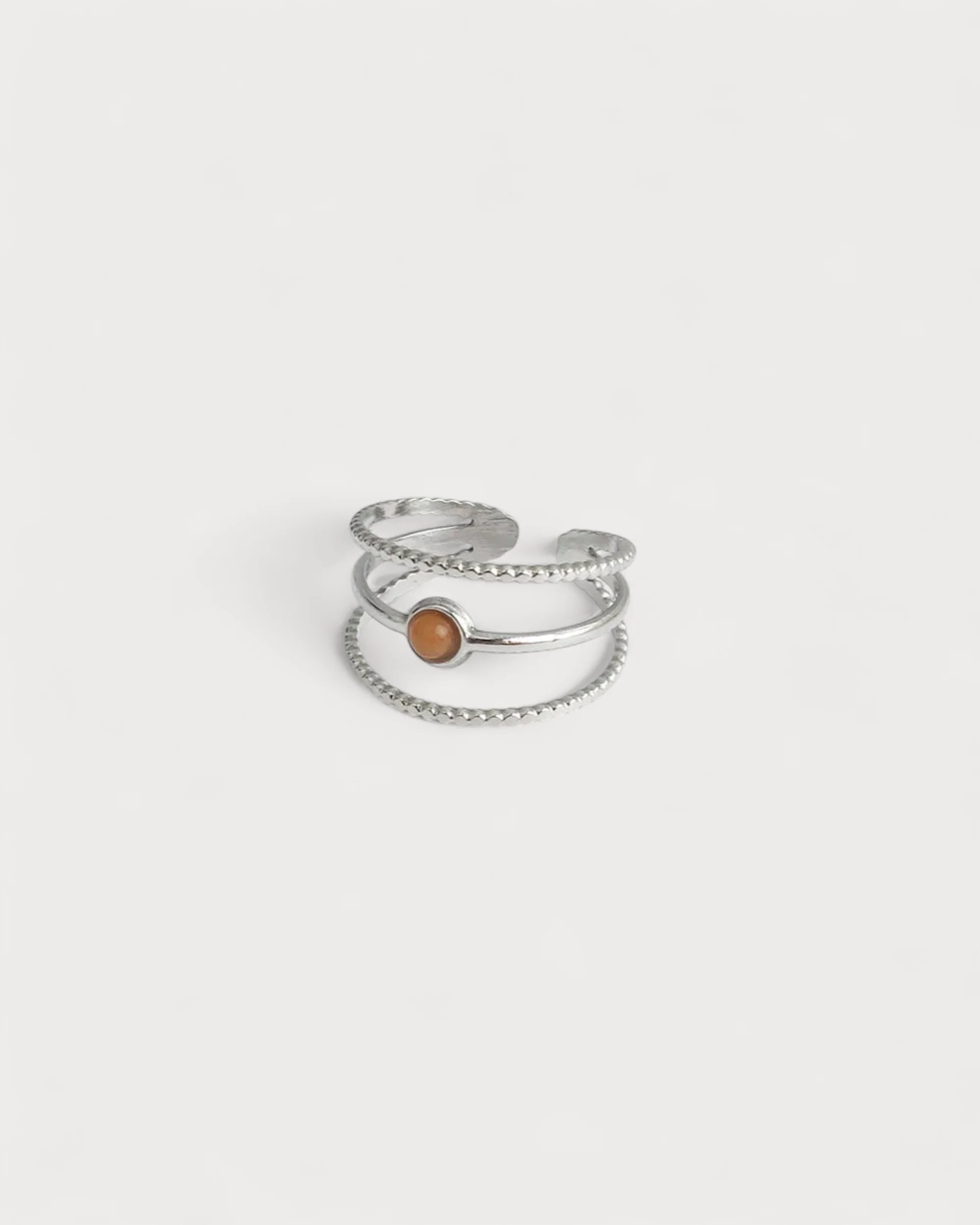 Aarya - Ring - Naturstein - Edelstahl - Verstellbar - Image 11