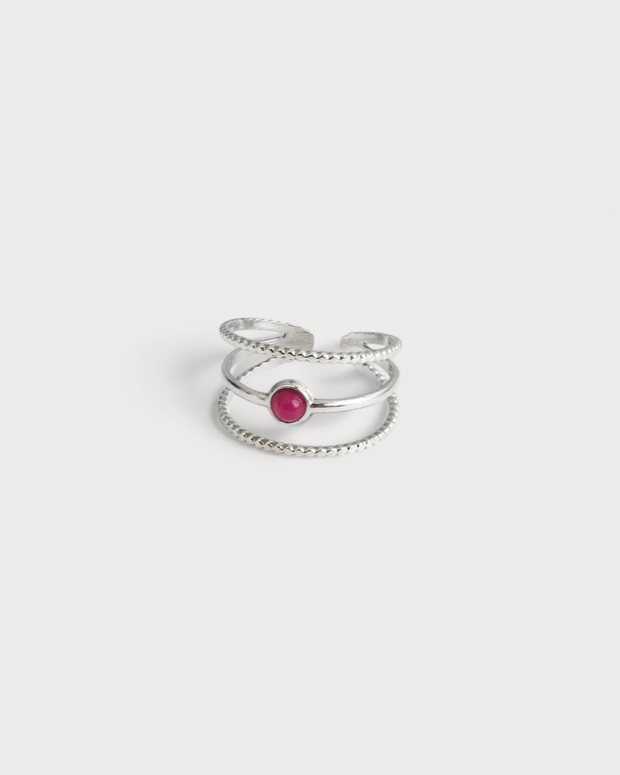Aarya - Ring - Naturstein - Edelstahl - Verstellbar - Image 12