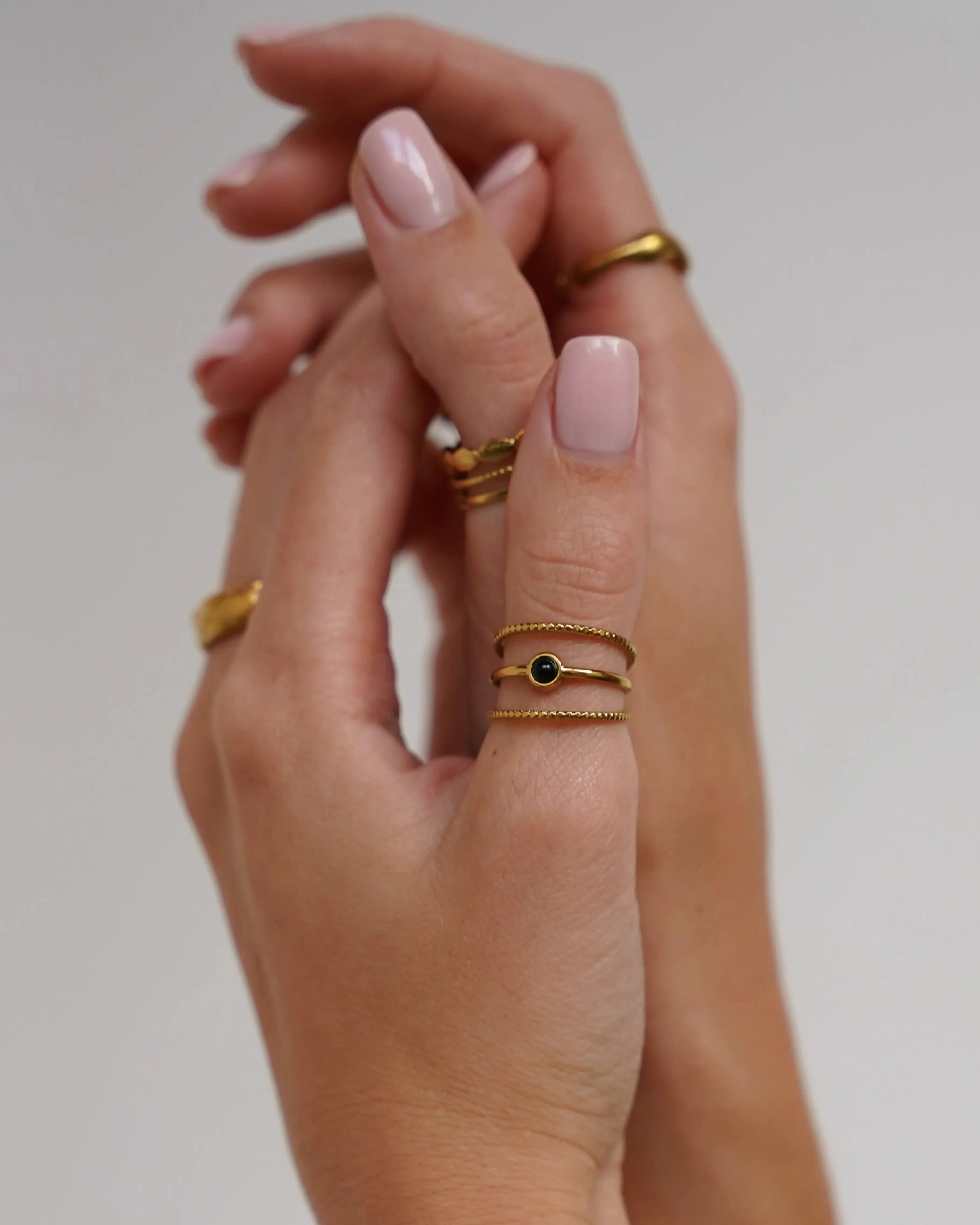 Aarya - Ring - Naturstein - Edelstahl - Verstellbar - Image 2