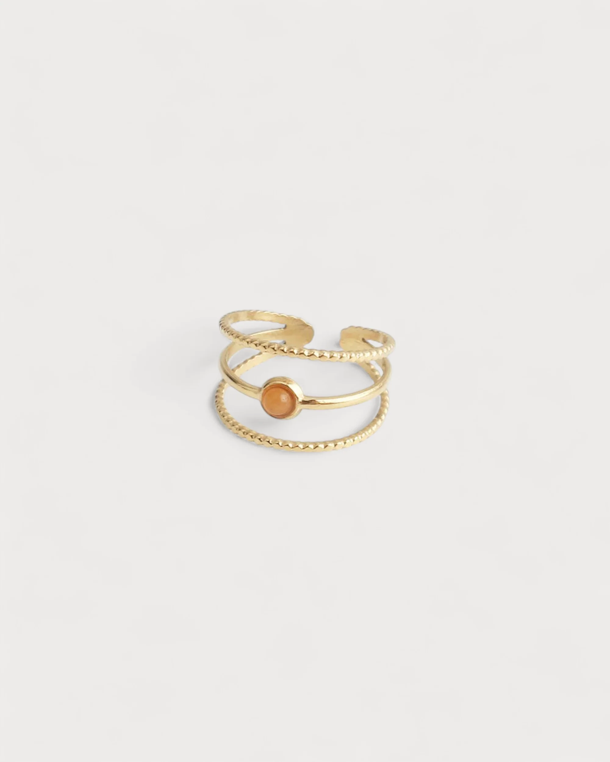 Aarya - Ring - Naturstein - Edelstahl - Verstellbar - Image 7