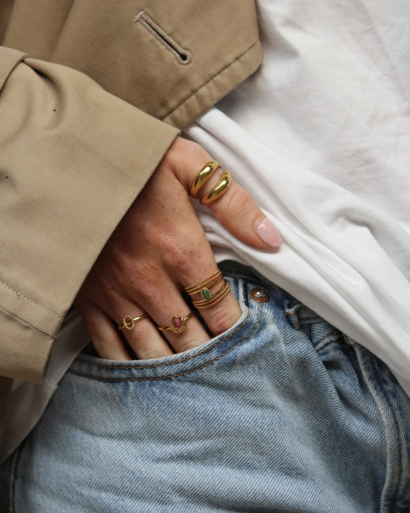 Alita - Ring - Edelstahl - verstellbar - Image 3