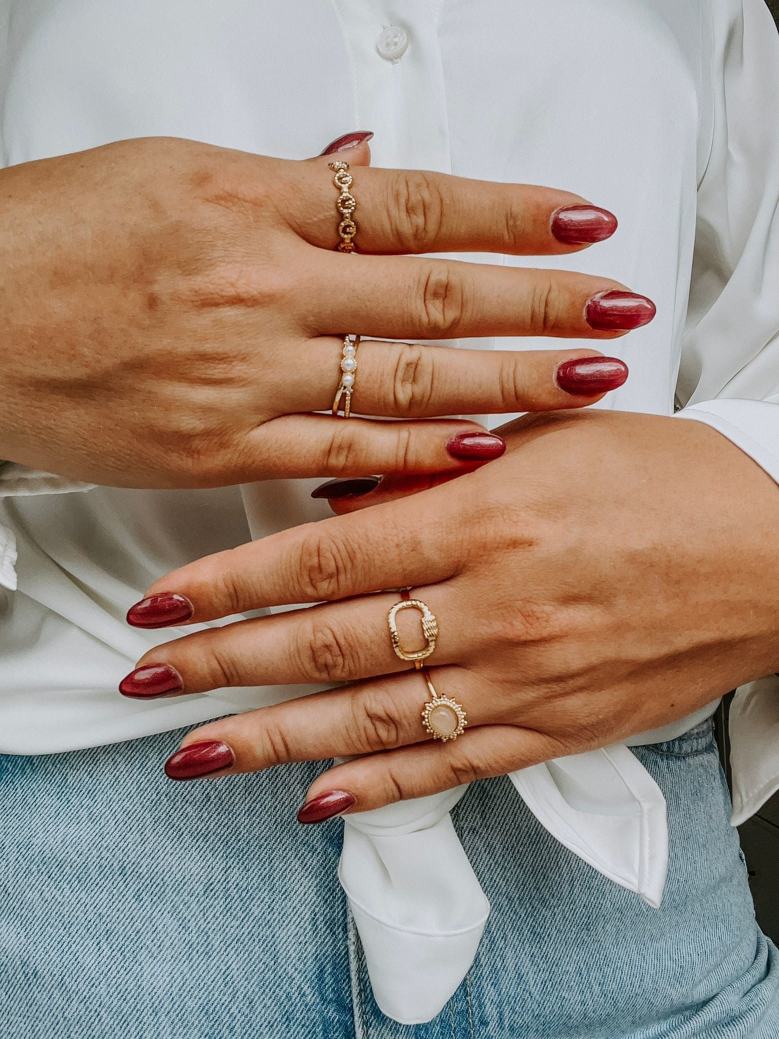 Ava - Ring - Edelstahl - Verstellbar - Image 2