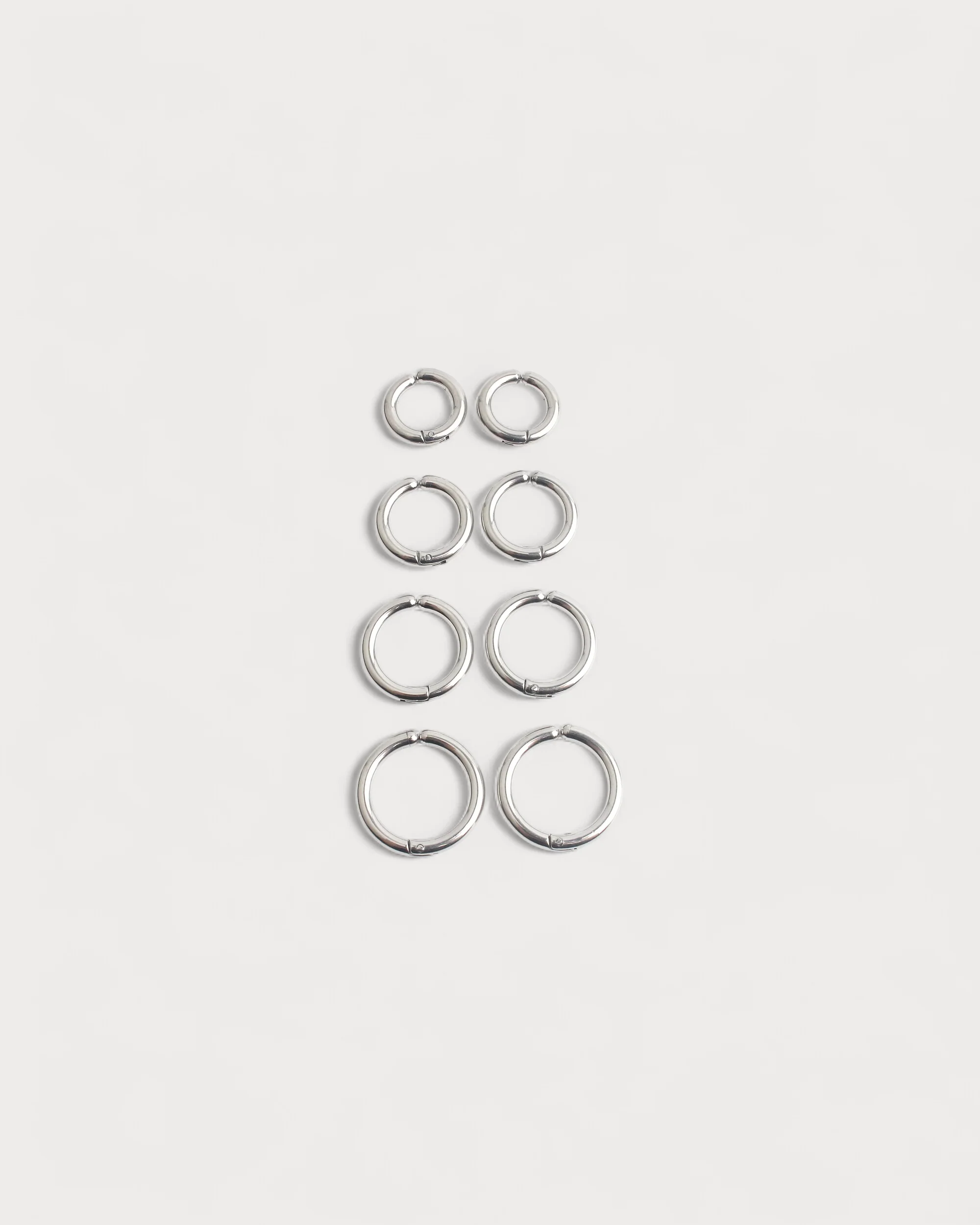 Basic - Ohrringe - Clip On - Edelstahl - Image 9