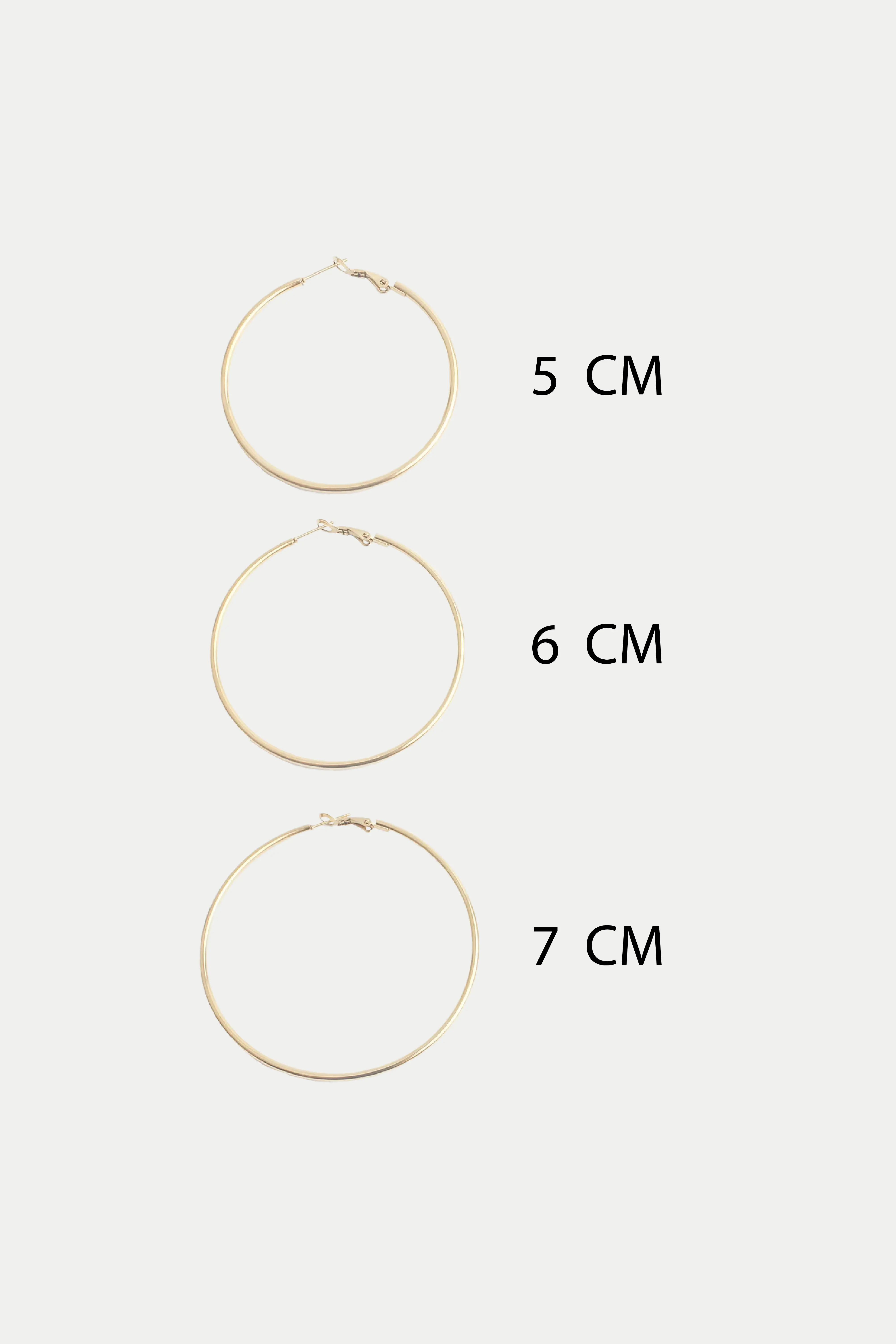Basic hoops - Ohrringe - Edelstahl - Image 10