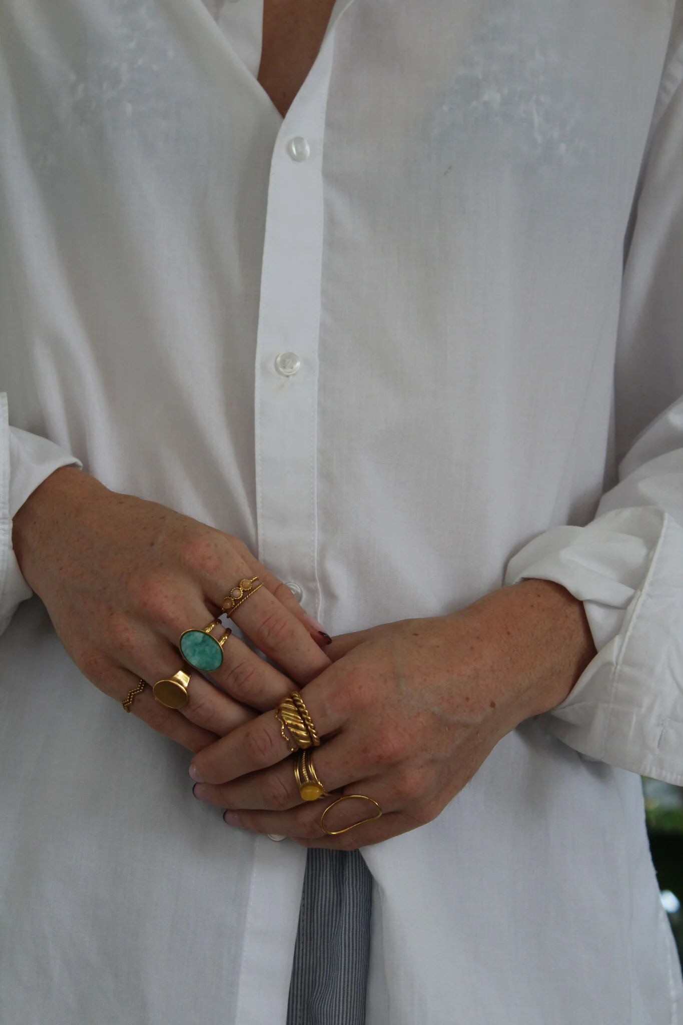 Basic Twist - Ring - Edelstahl - verstellbar - Image 6