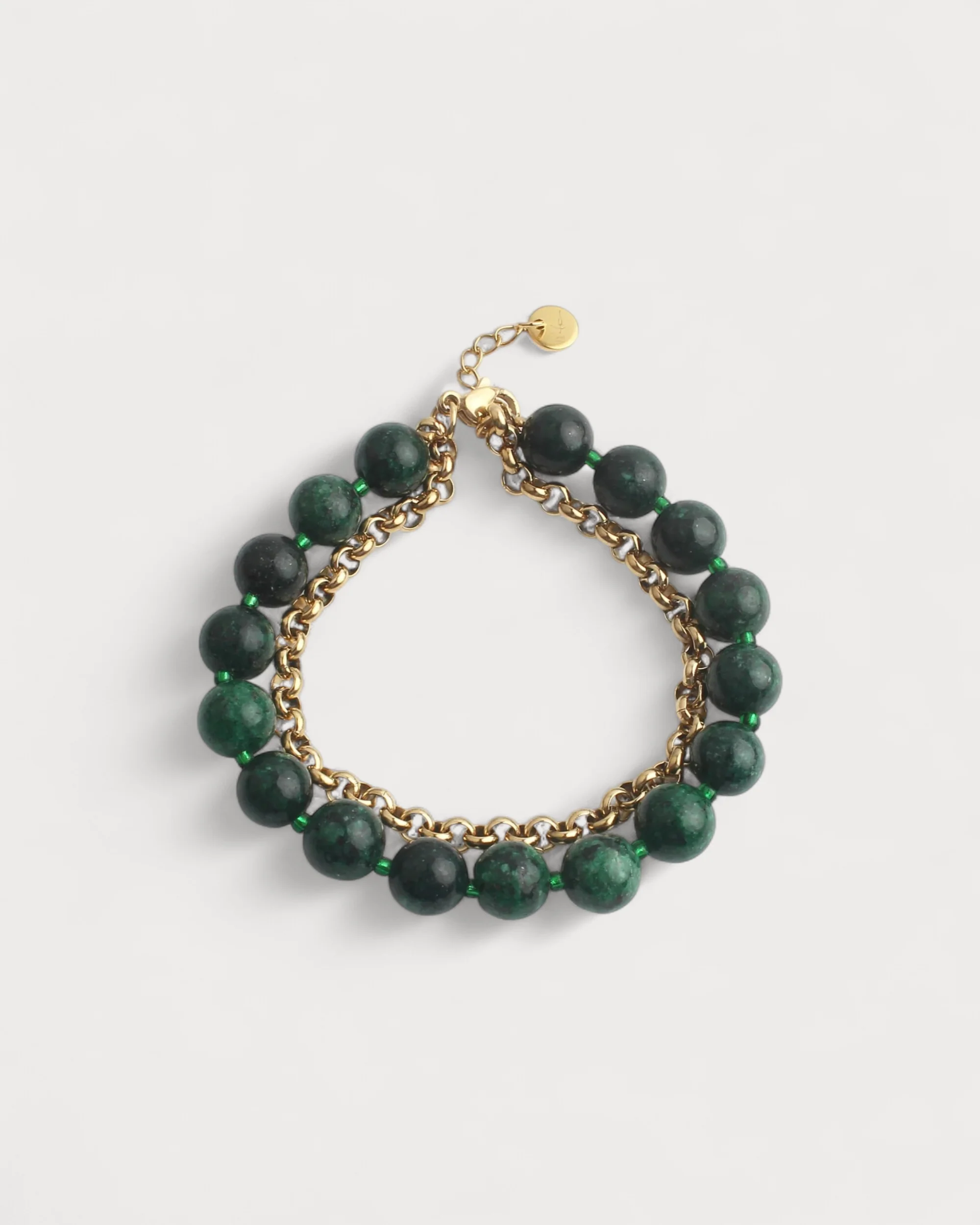 Big Stone - Armband - 2 Schichten - Edelstahl - Image 7