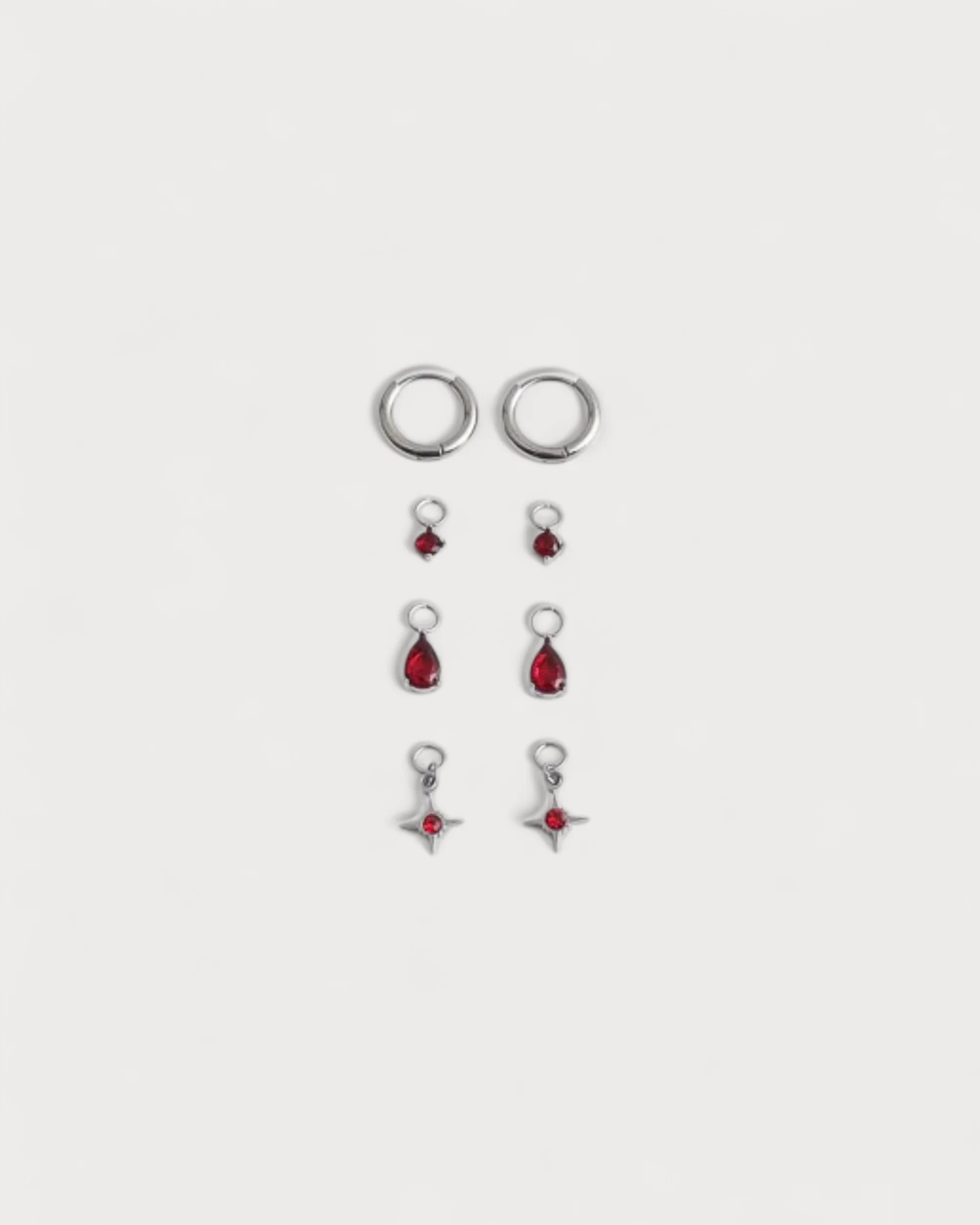 Birthstonebox Ohrringe – Set – Edelstahl - Image 16