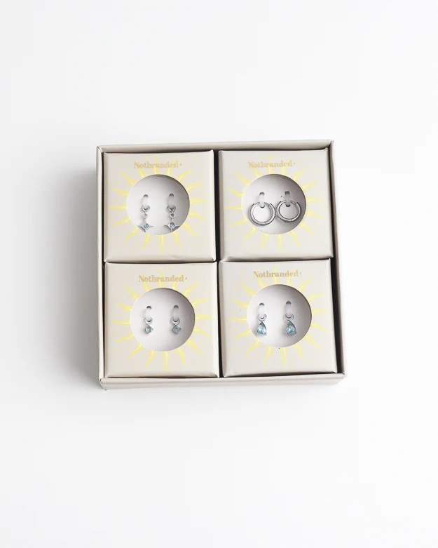 Birthstonebox Ohrringe – Set – Edelstahl - Image 20