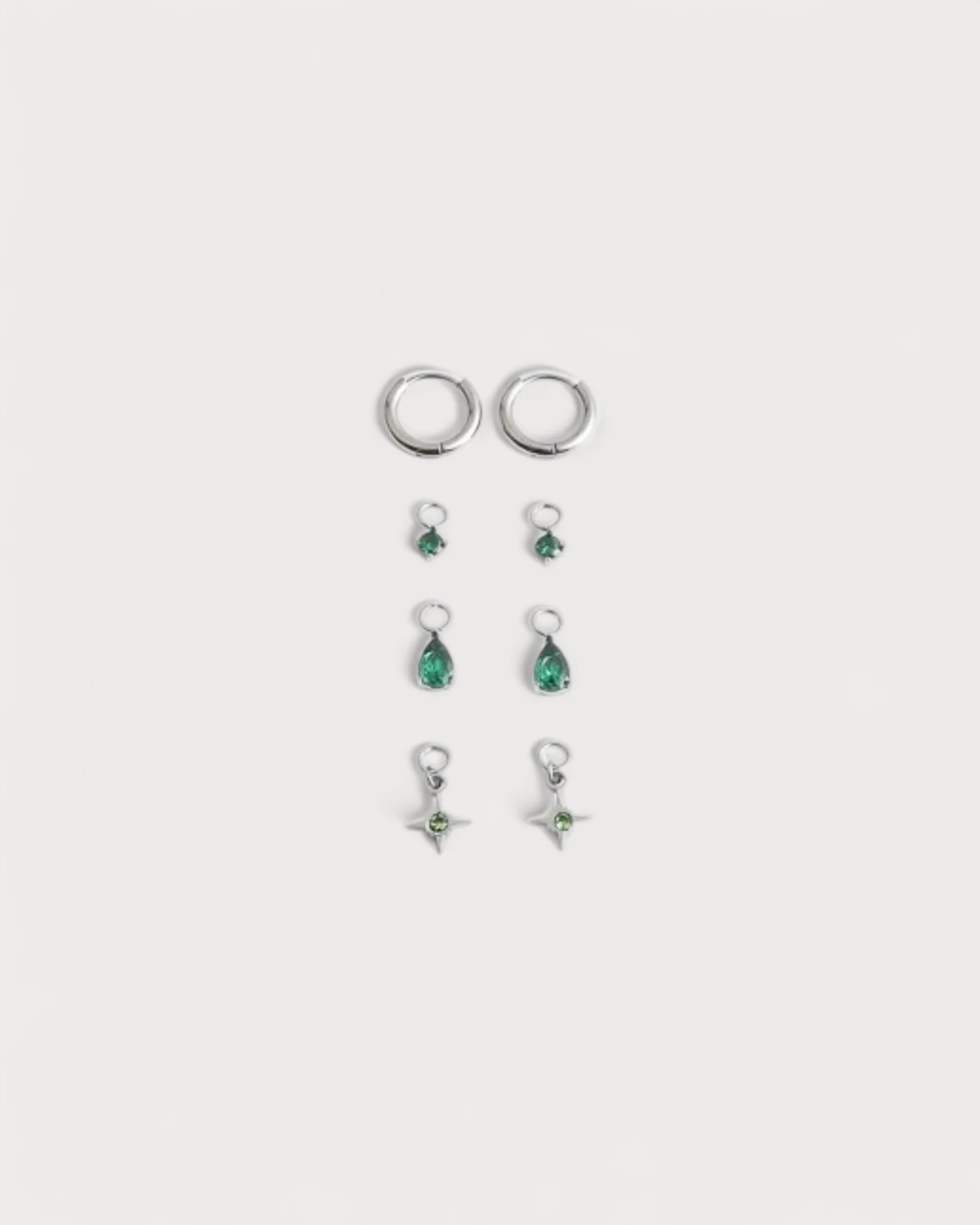 Birthstonebox Ohrringe – Set – Edelstahl - Image 24