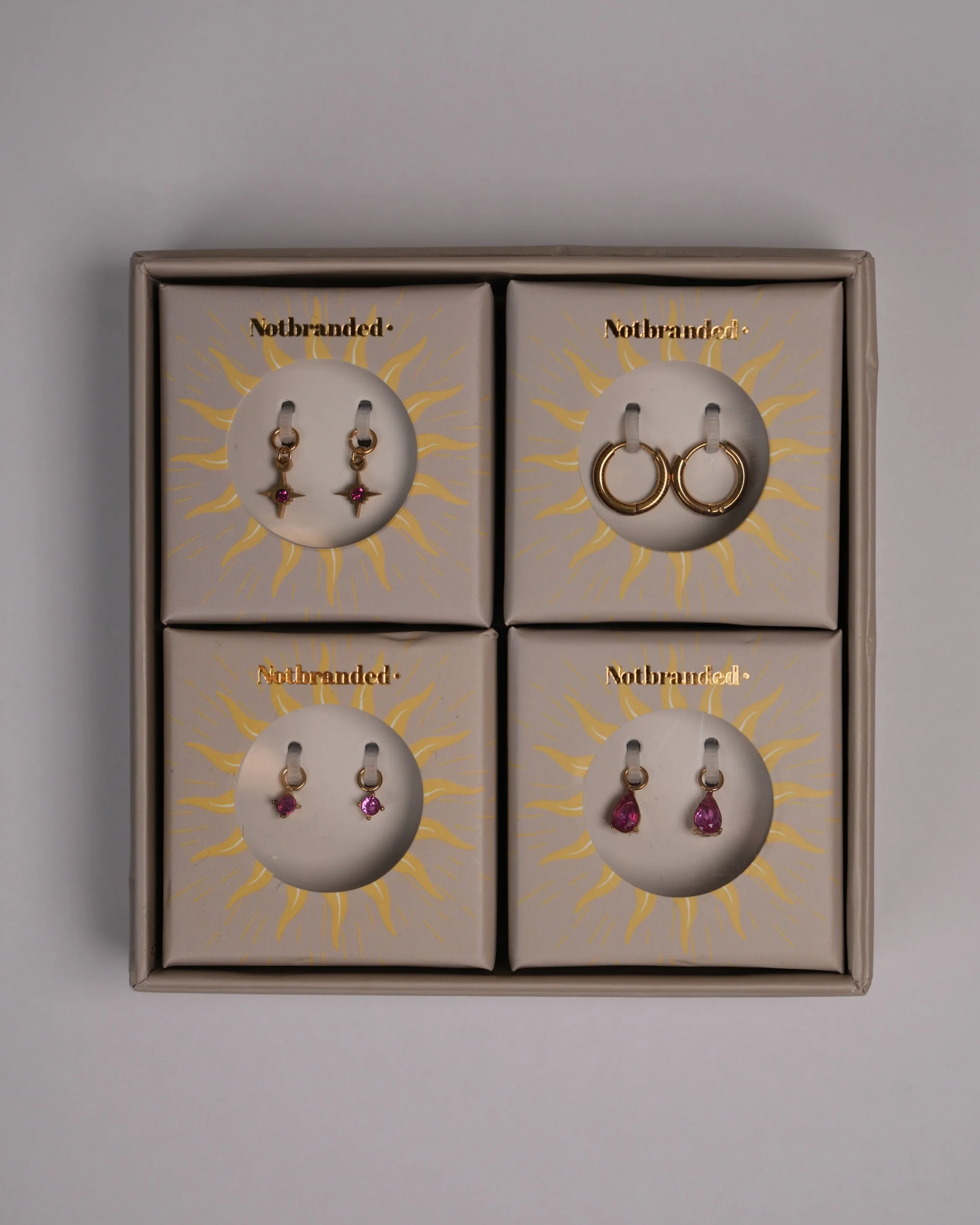 Birthstonebox Ohrringe – Set – Edelstahl - Image 7