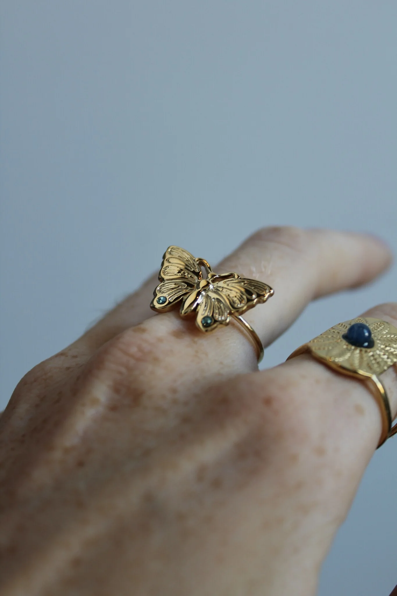 Butterfly - Ring - Edelstahl - Verstellbar - Image 4
