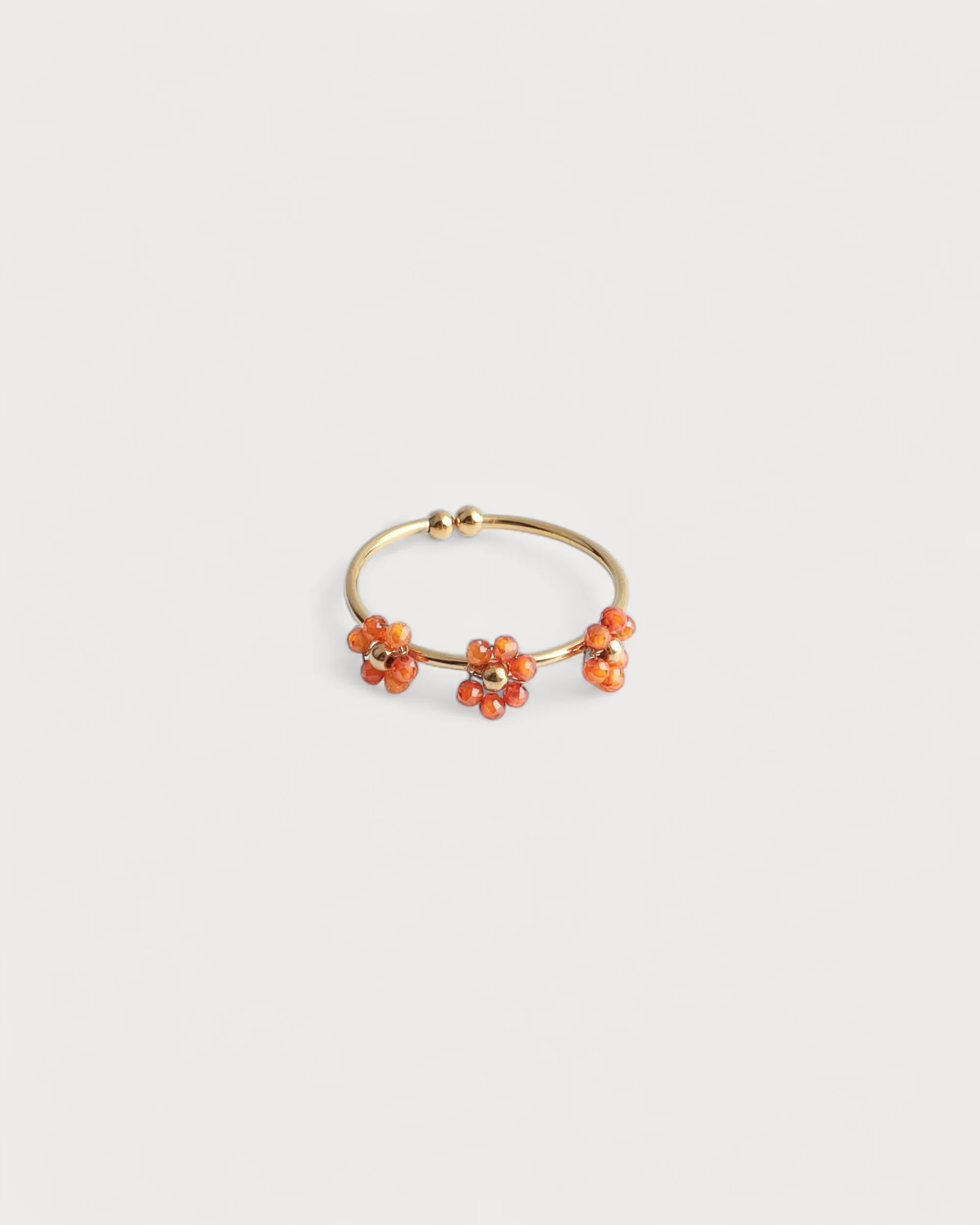Camelia- Ring - Edelstahl - verstellbar - Image 3