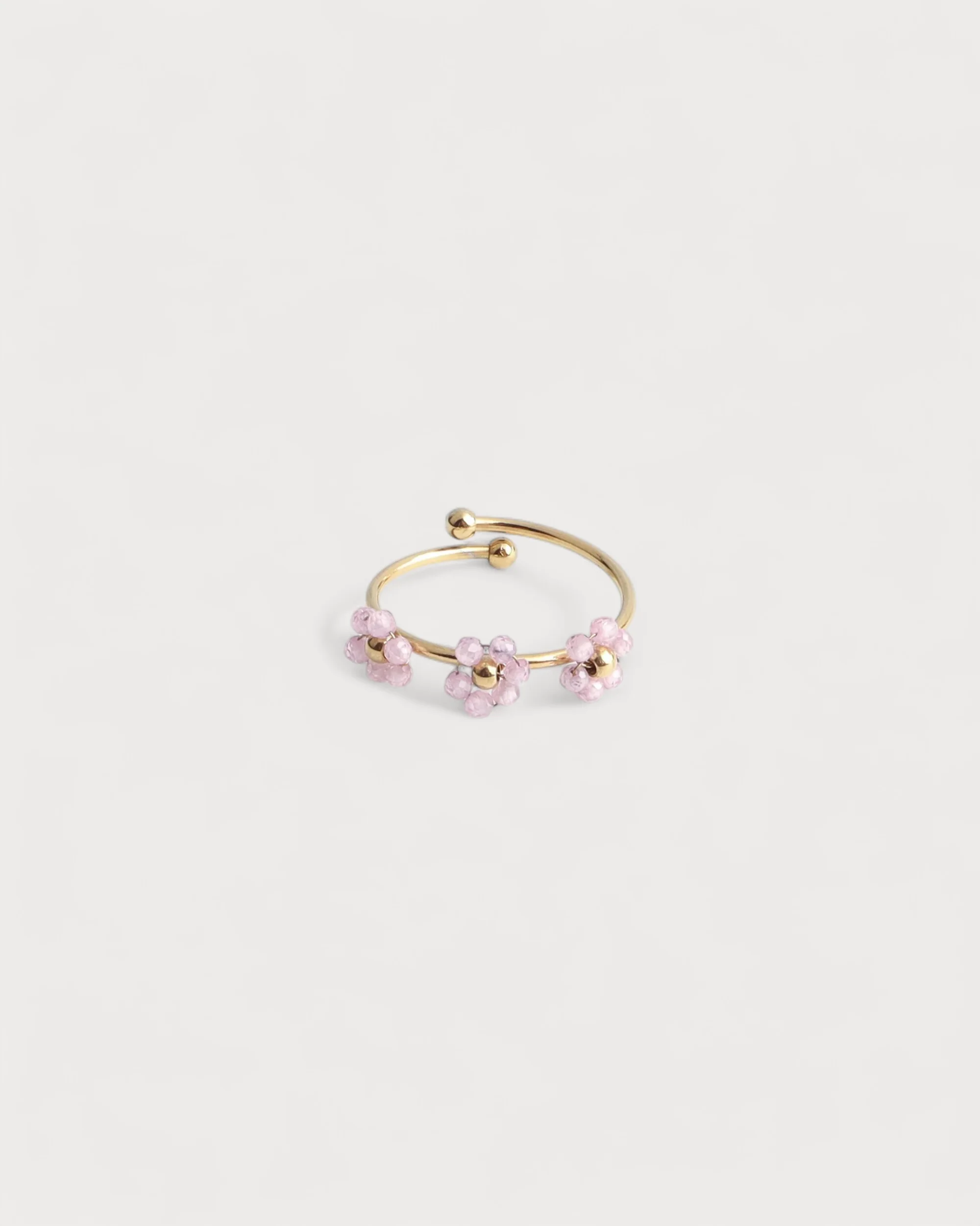 Camelia- Ring - Edelstahl - verstellbar - Image 5