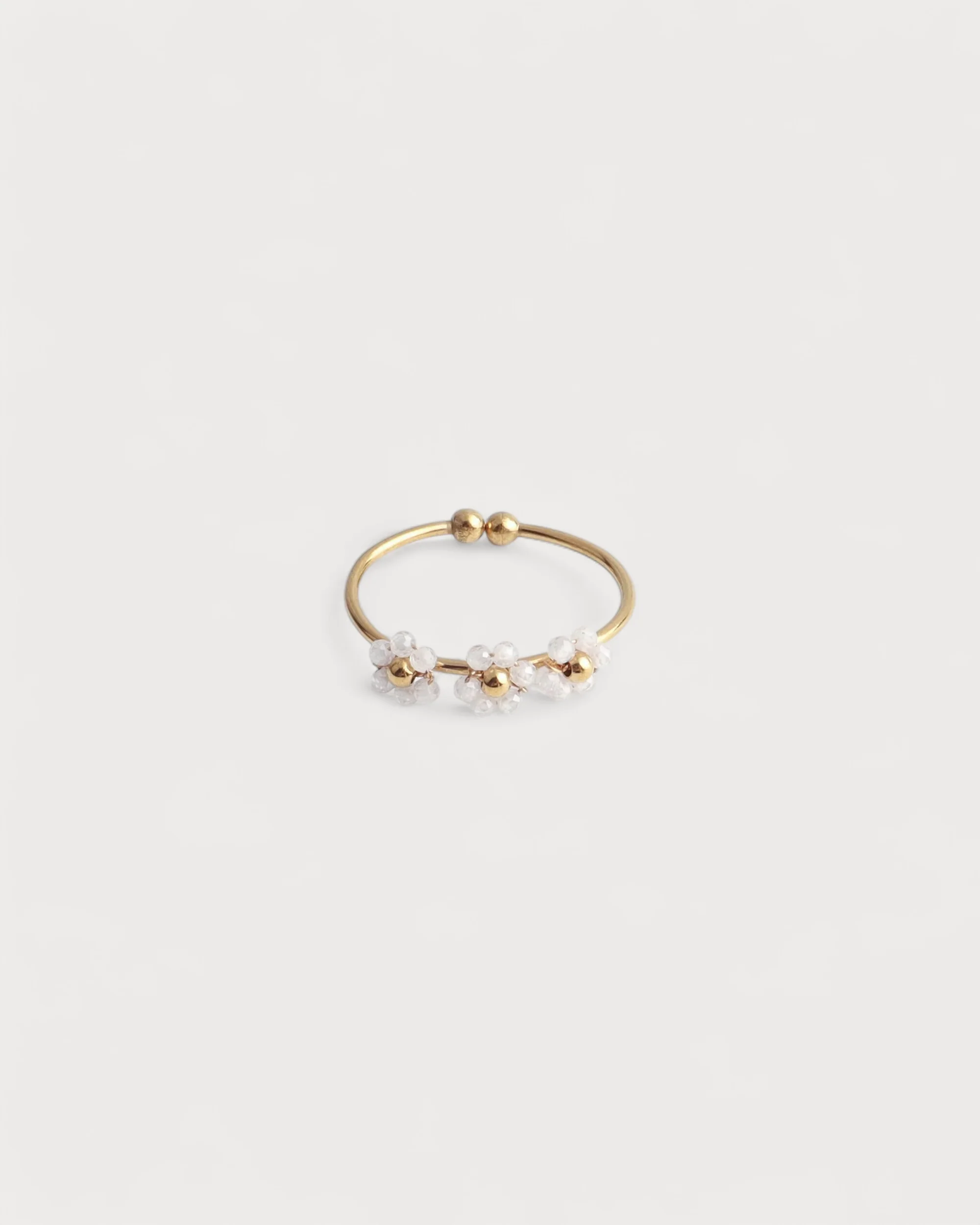 Camelia- Ring - Edelstahl - verstellbar - Image 7