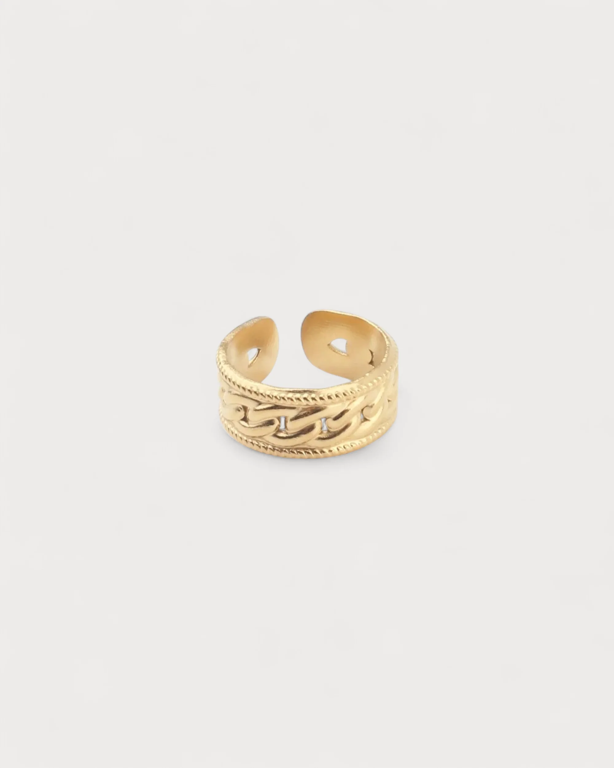 Kaat - Ring - Edelstahl - Verstellbar