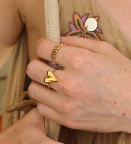 Cariño - Ring - Edelstahl - Verstellbar - Image 2