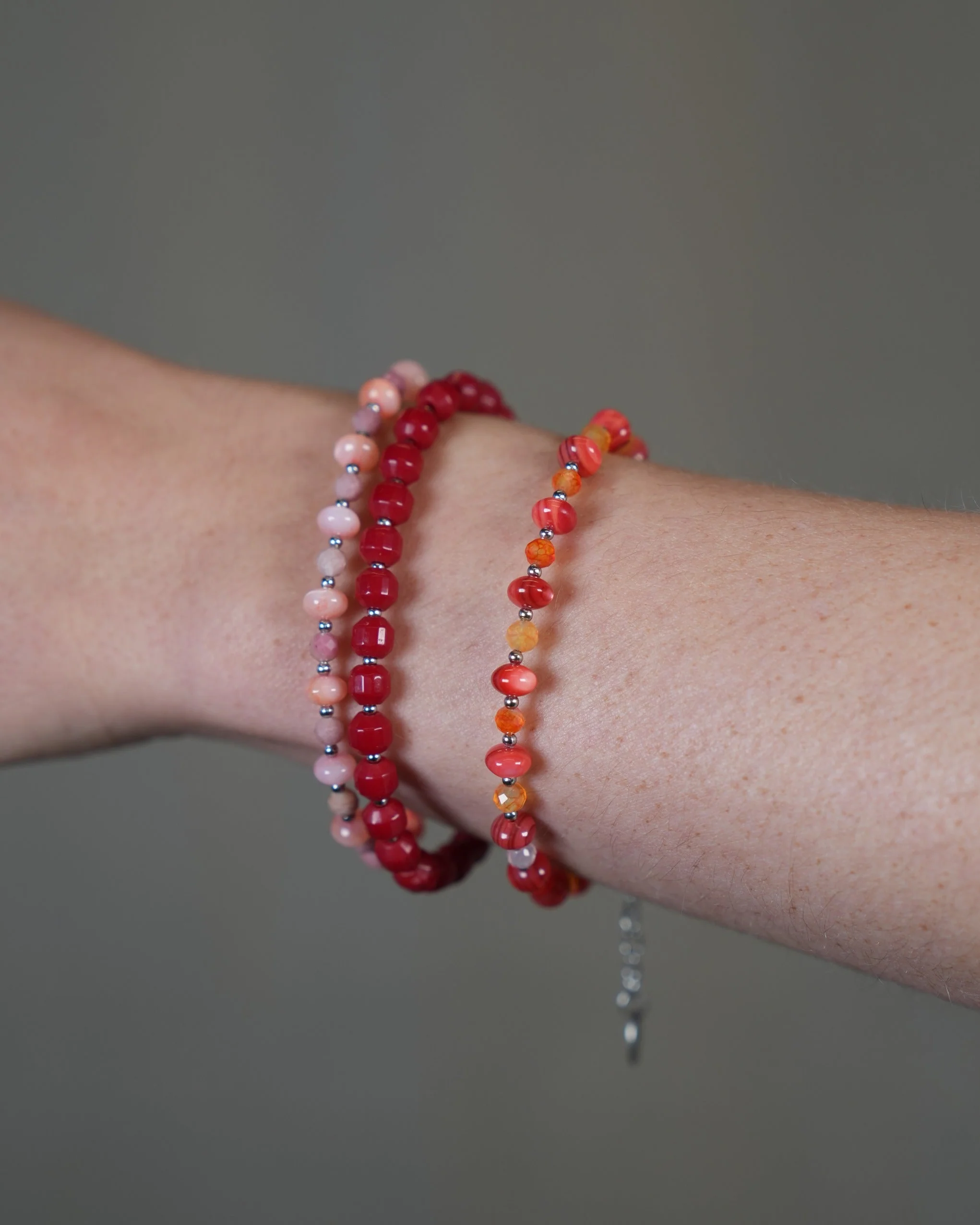 Celia - Armband - Naturstein - Edelstahl - Image 2