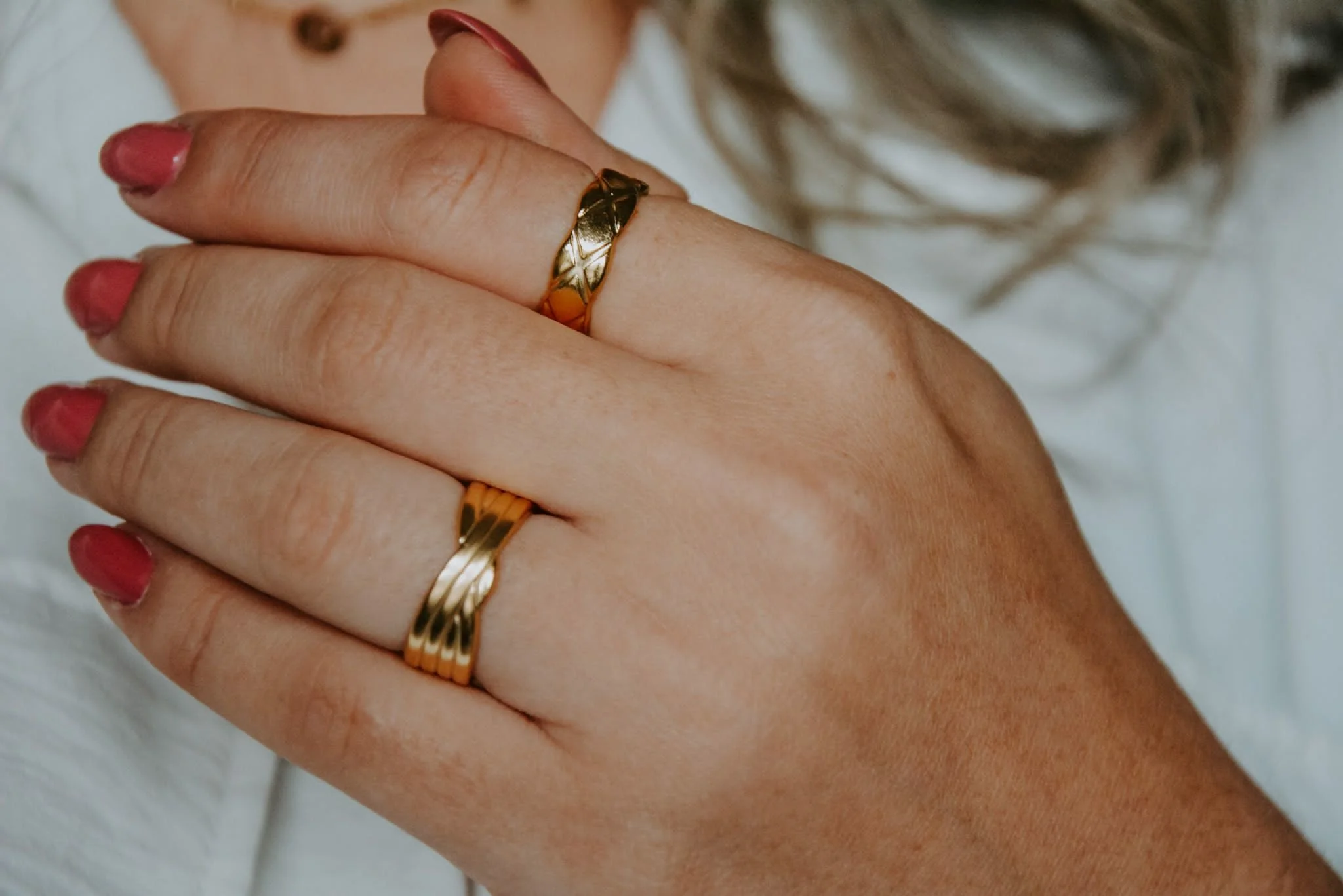 Cerise - Ring - Edelstahl - Einstellbar - Image 2