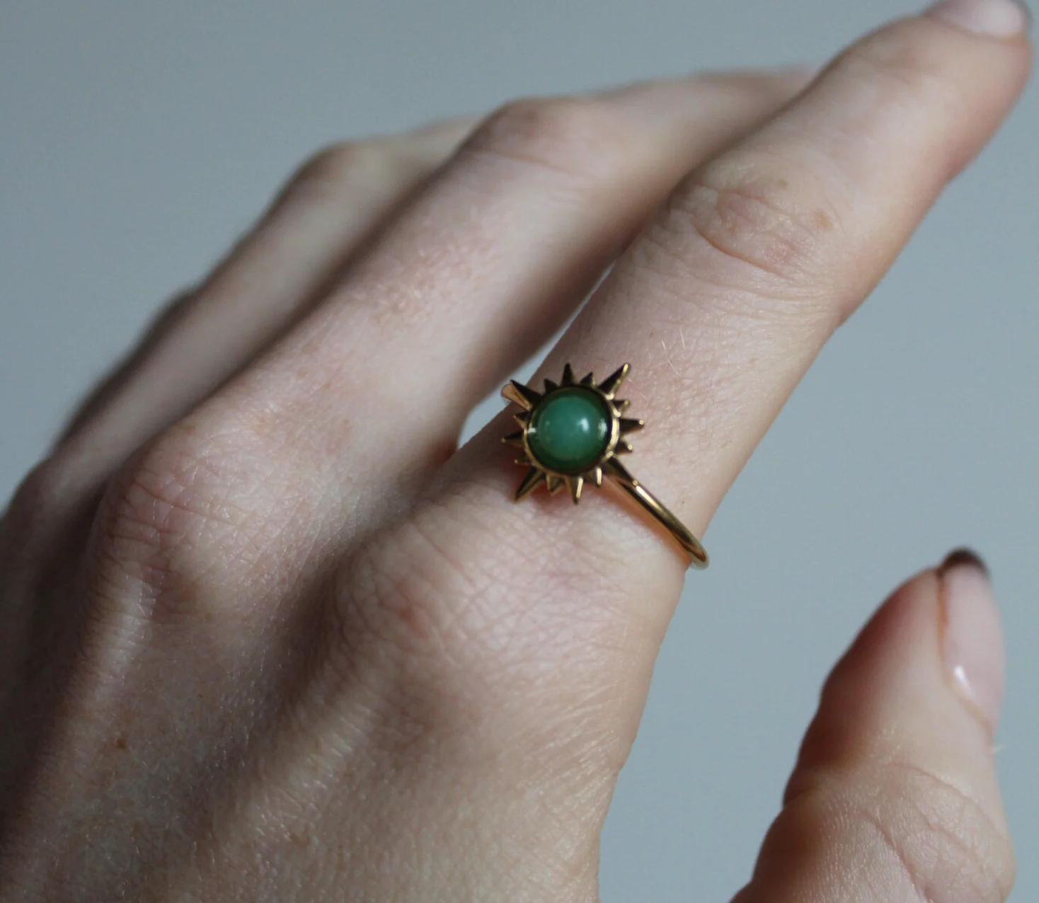 Chasing the sun - Ring - Verstellbar - Edelstahl - Image 2