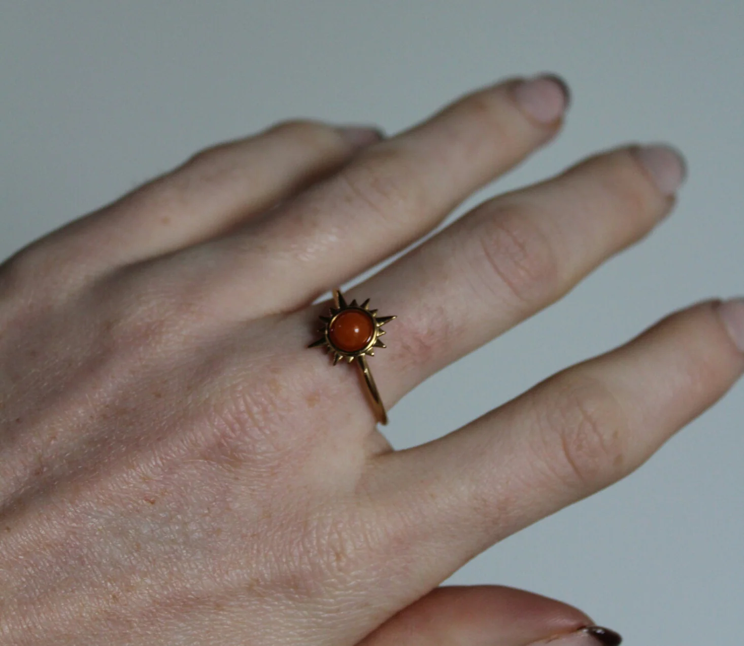 Chasing the sun - Ring - Verstellbar - Edelstahl - Image 4