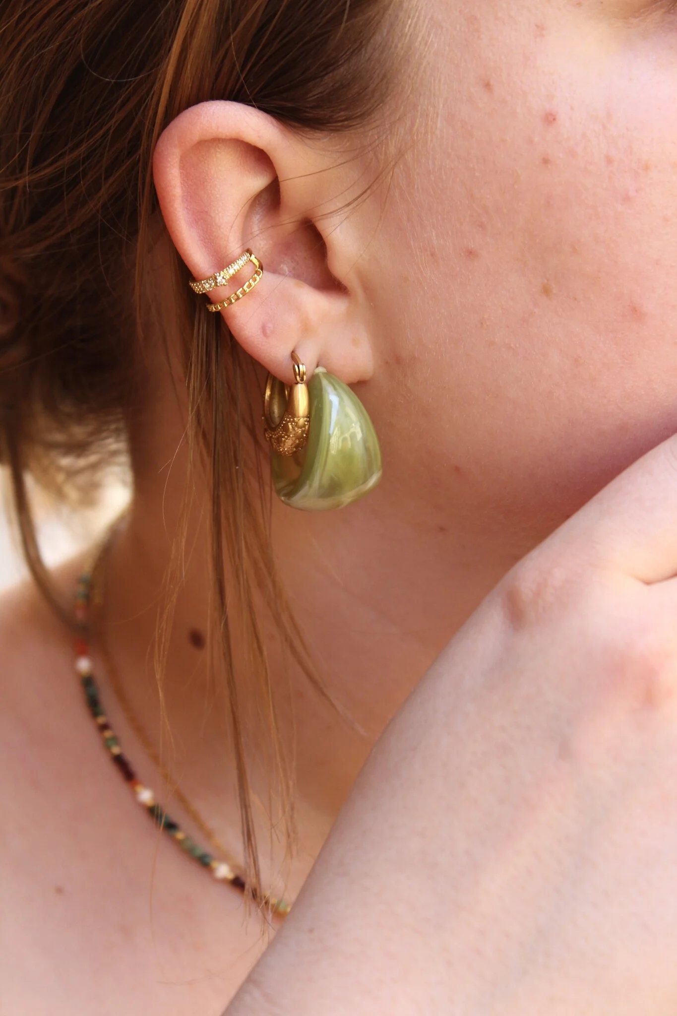 Chunky Hoops - Ohrringe - Edelstahl - Image 2