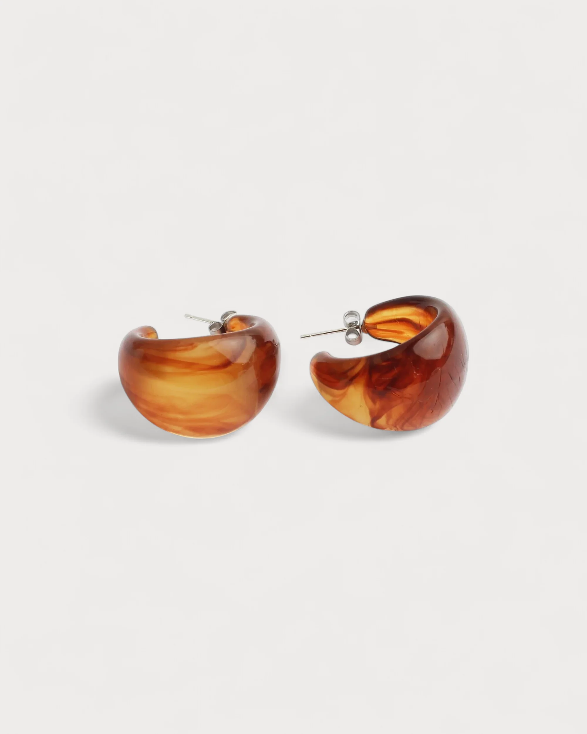 Chunky Hoops - Ohrringe - Edelstahl - Image 4