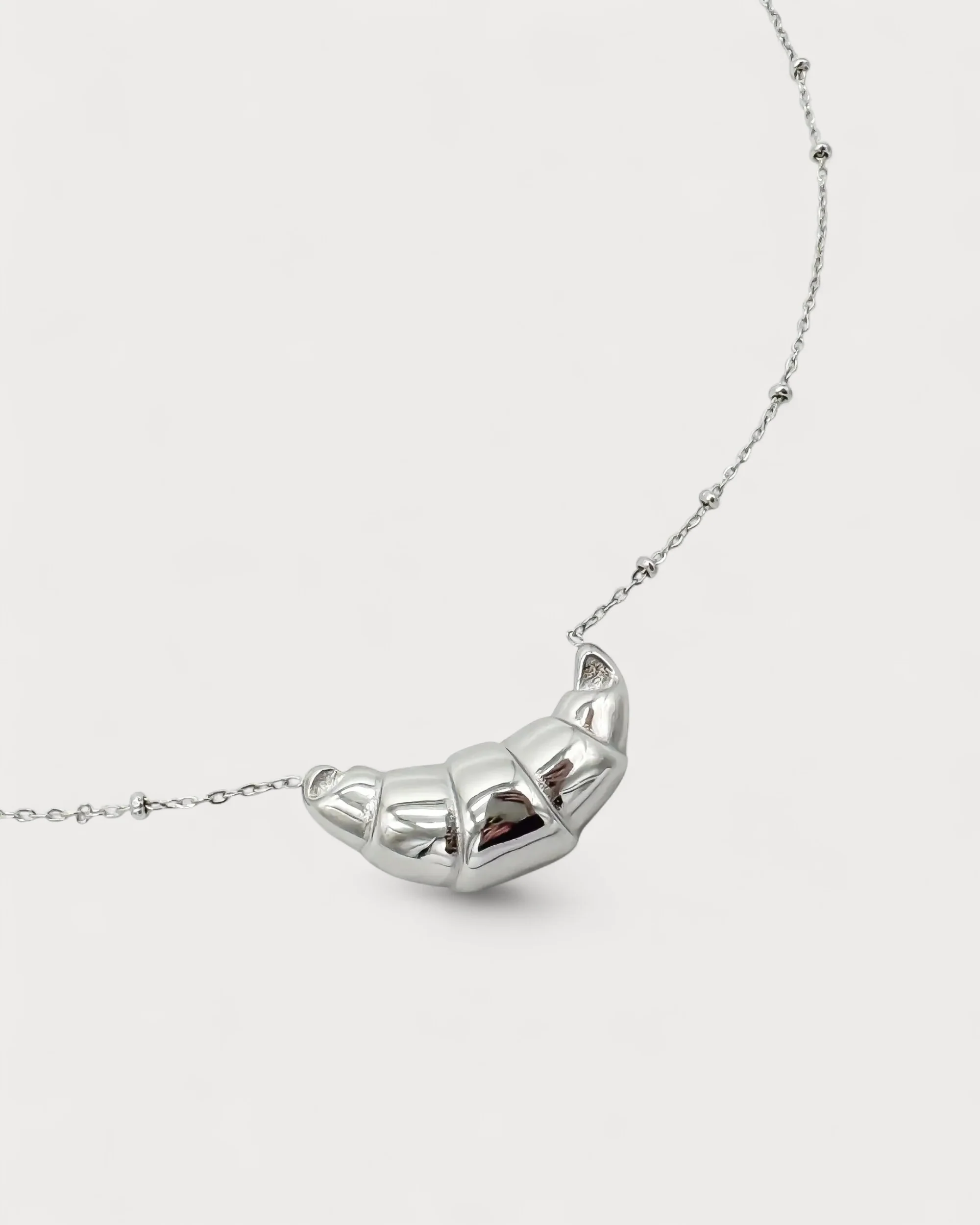Croissant - Kette - Edelstahl - Image 8