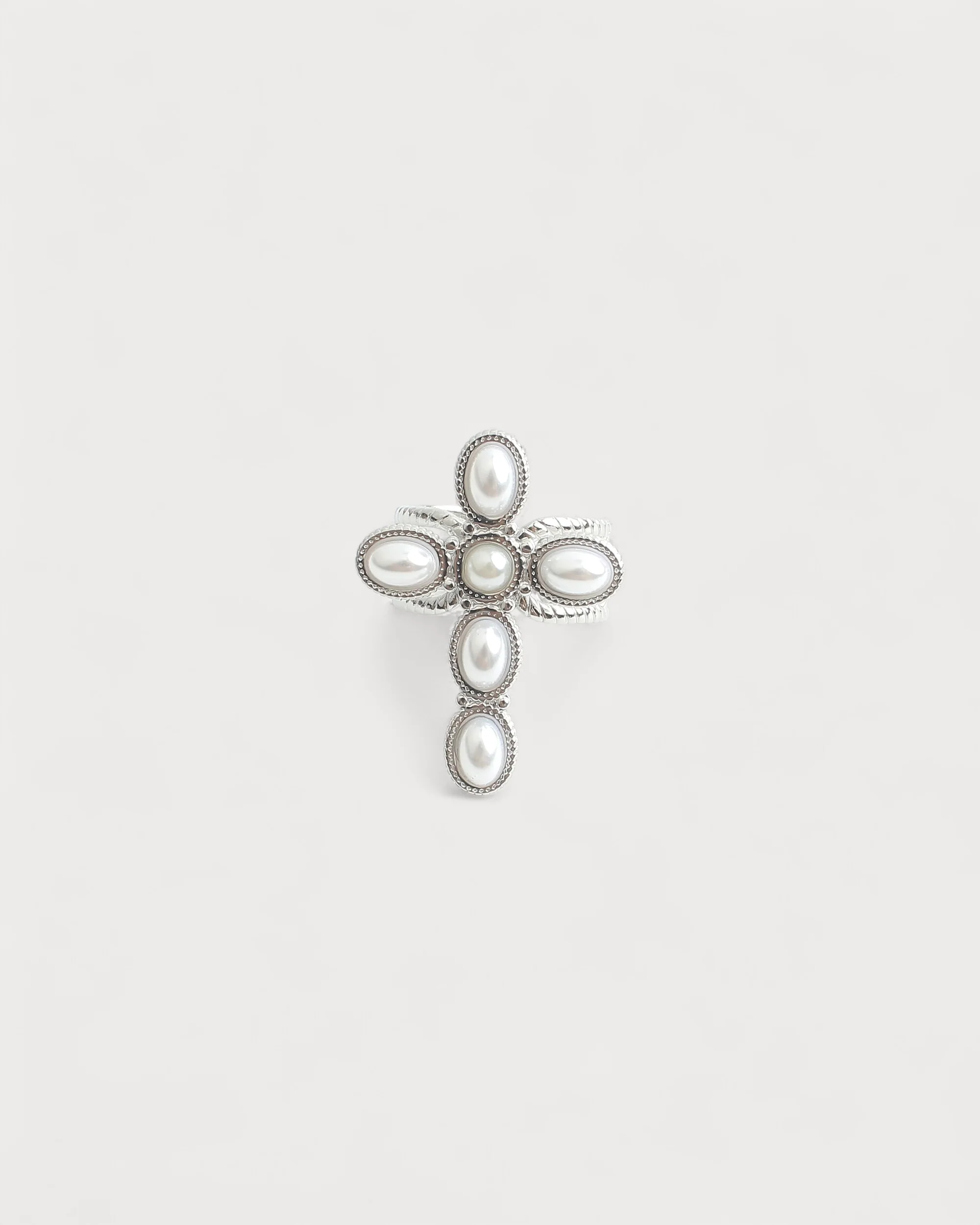 Kreuz - Ring - Edelstahl - verstellbar - Image 7