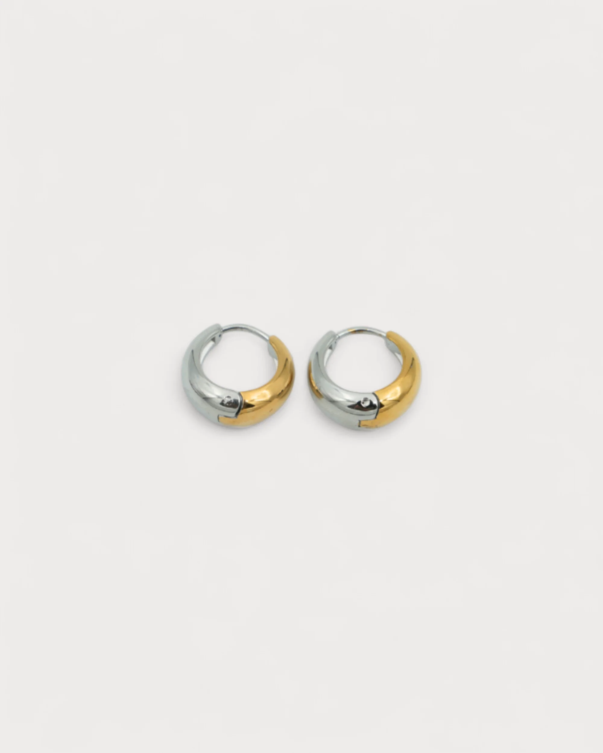 Crush Hoops - Ohrringe - Edelstahl - Image 11