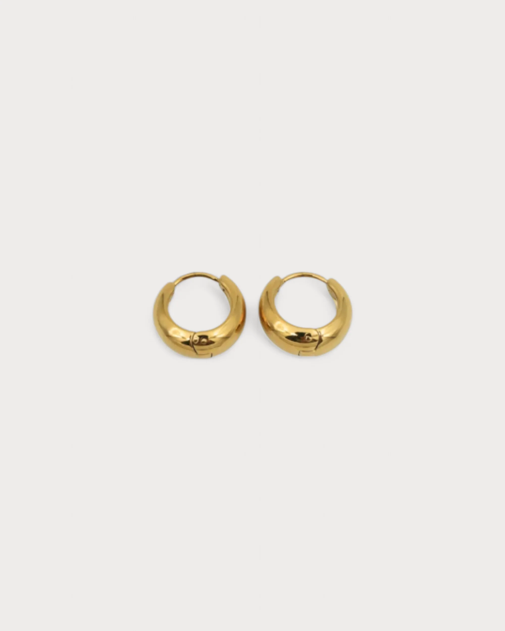 Crush Hoops - Ohrringe - Edelstahl - Image 4