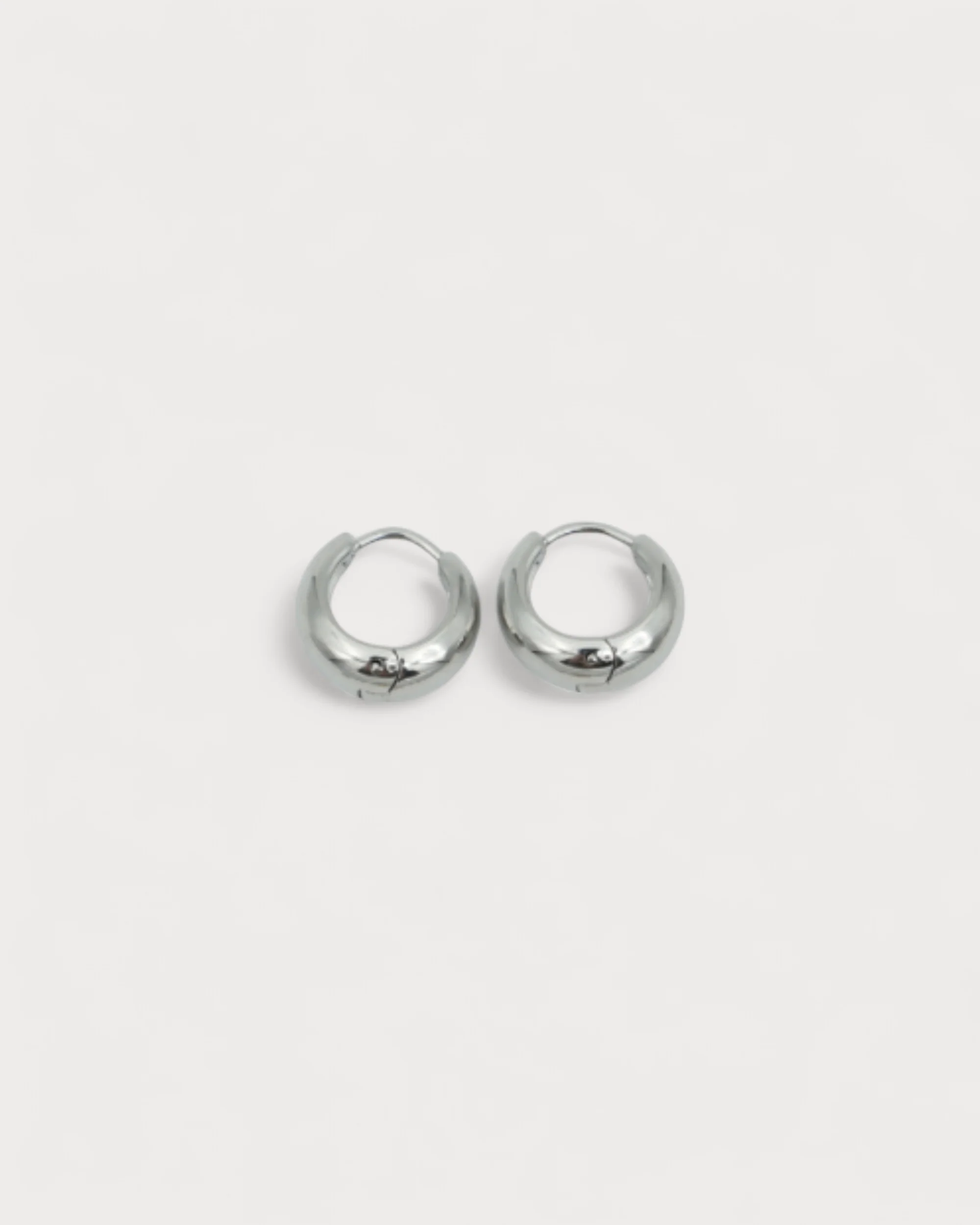 Crush Hoops - Ohrringe - Edelstahl - Image 7