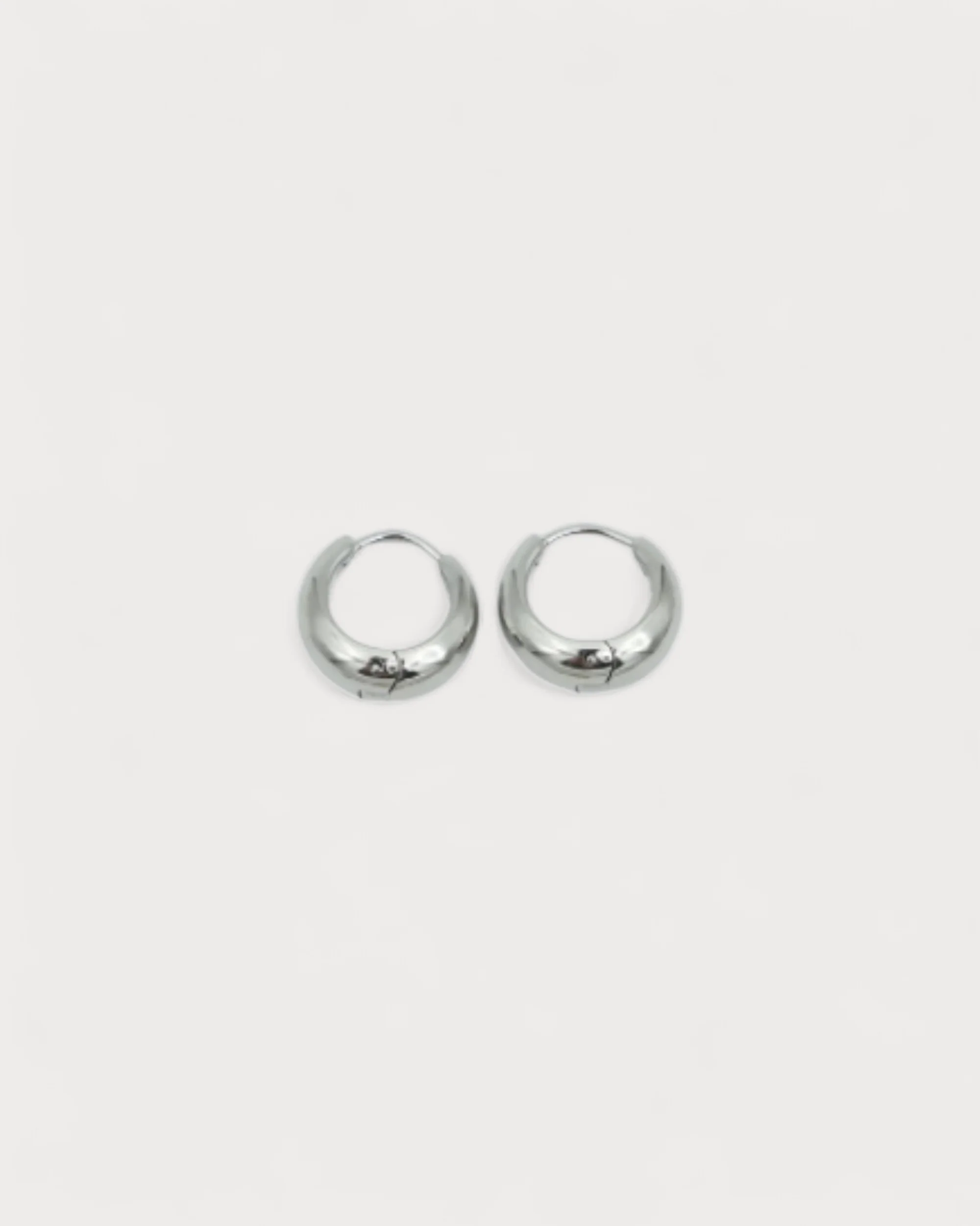 Crush Hoops - Ohrringe - Edelstahl - Image 8