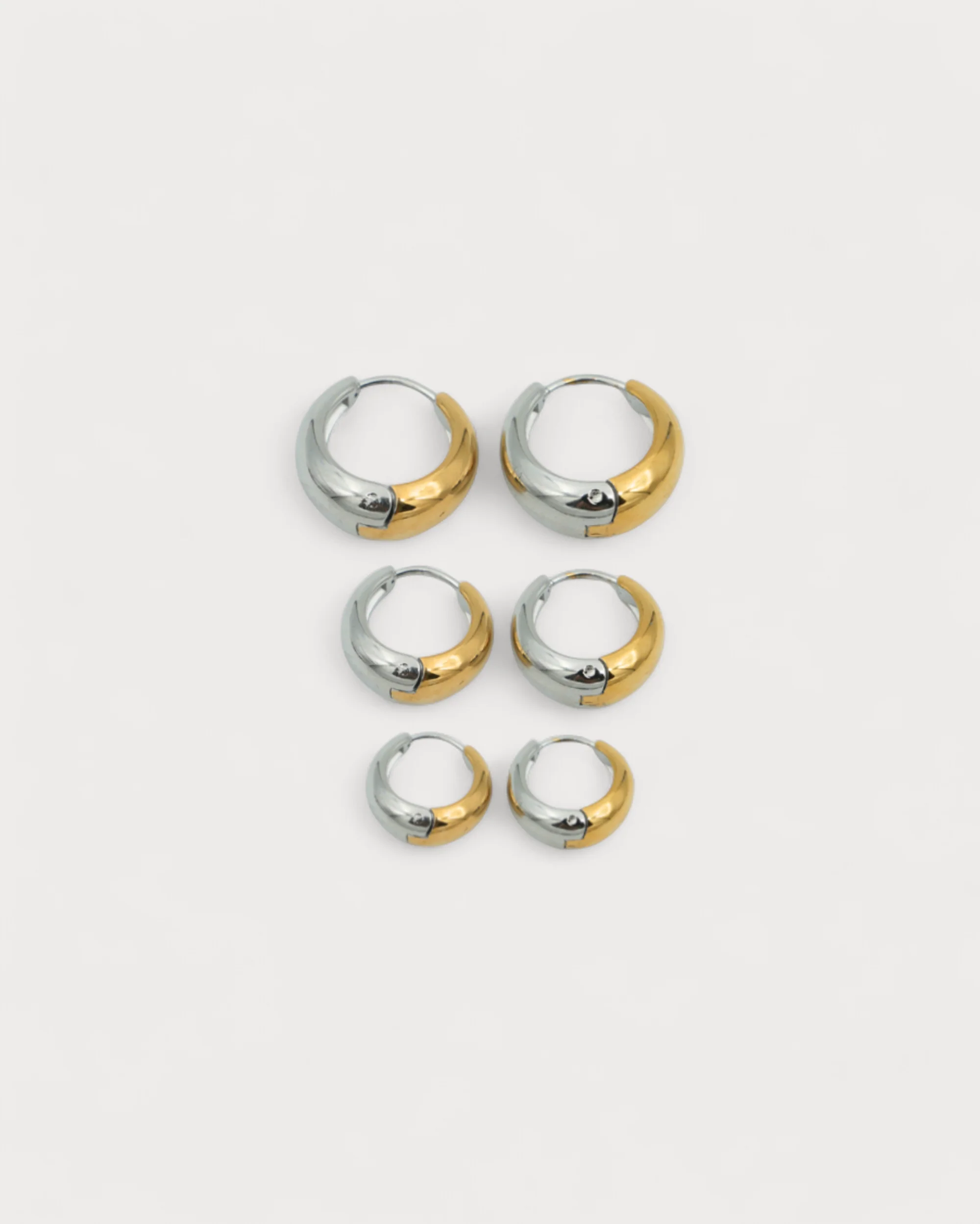 Crush Hoops - Ohrringe - Edelstahl - Image 9