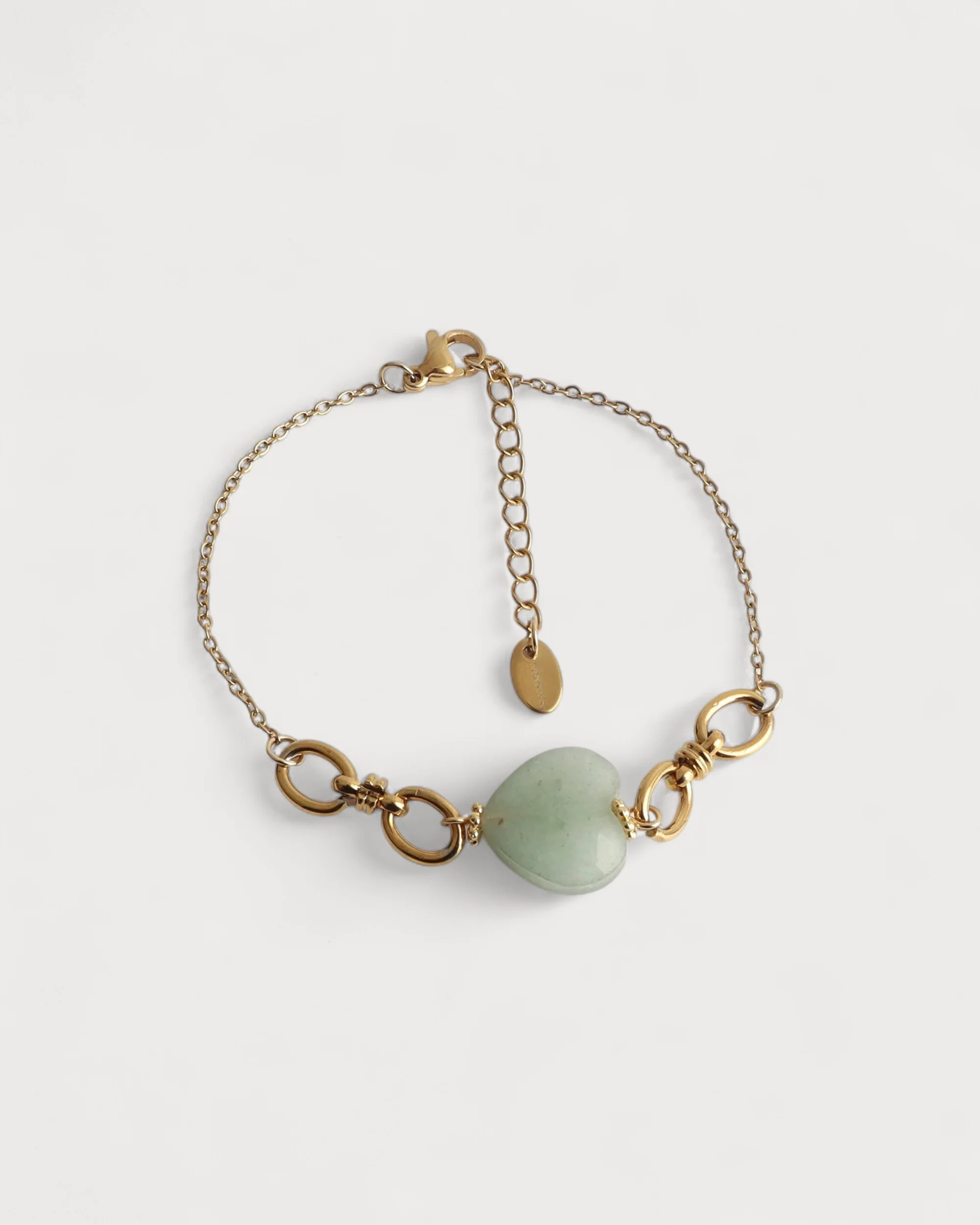 Crystel - Armband - Naturstein - Edelstahl