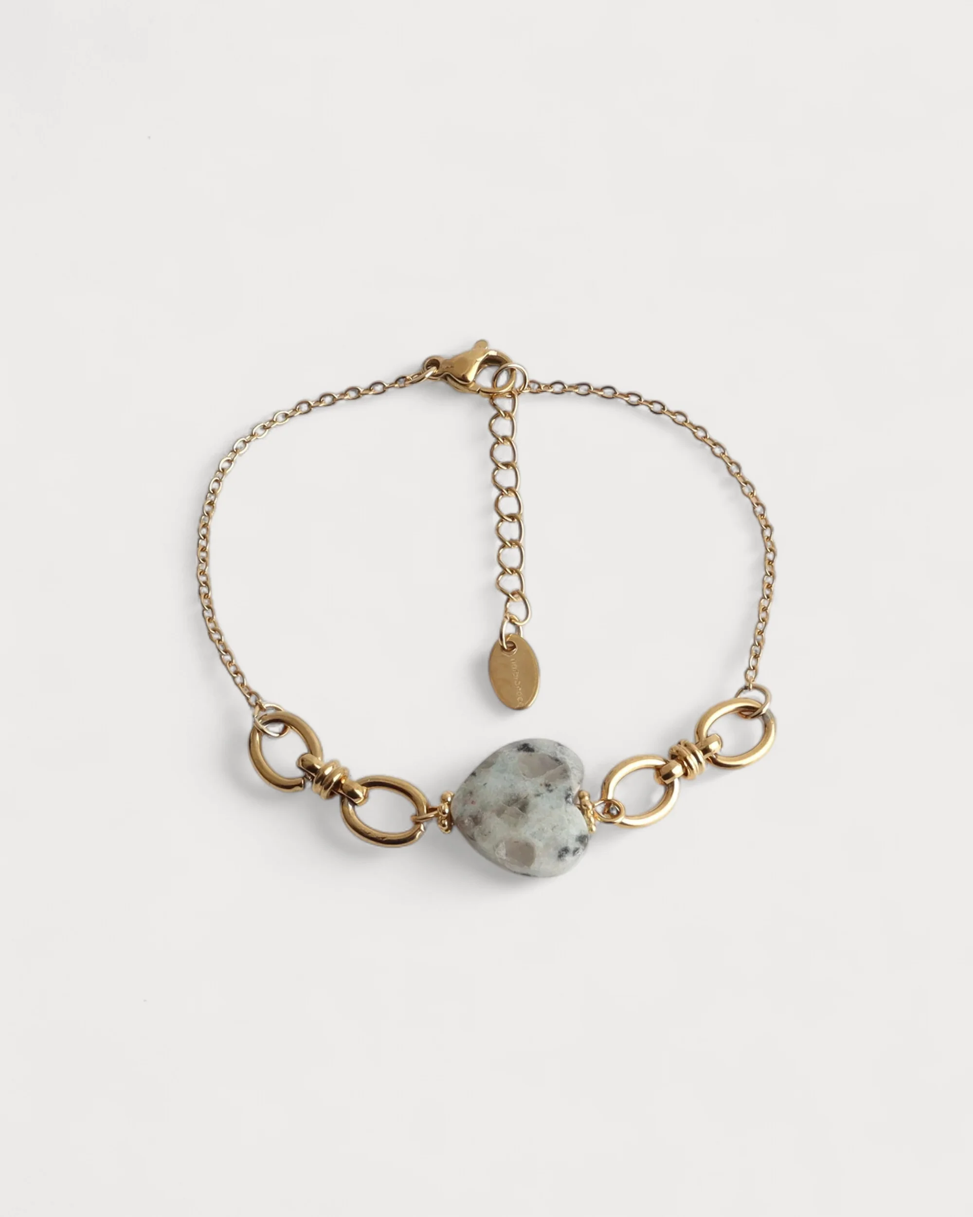 Crystel - Armband - Naturstein - Edelstahl - Image 3