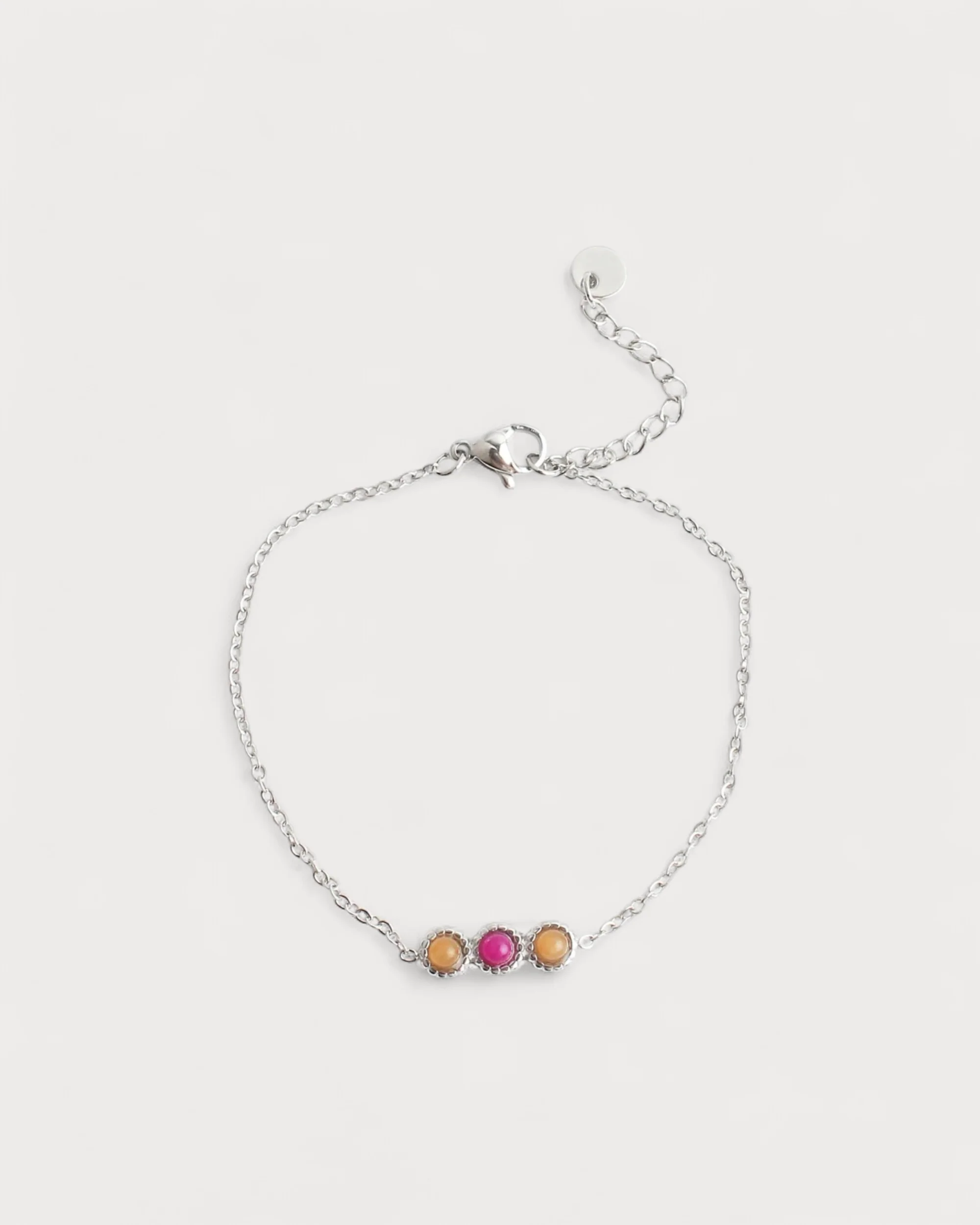Demi - Armband - Naturstein - Edelstahl - Image 3