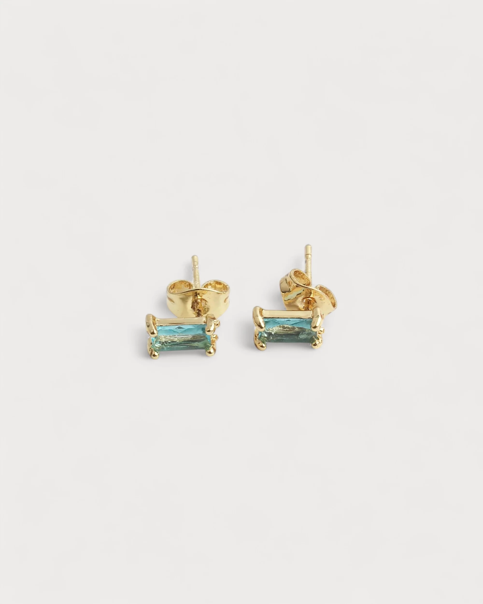 Diamant - Ohrstecker - Ohrringe - Plattiert - Image 3