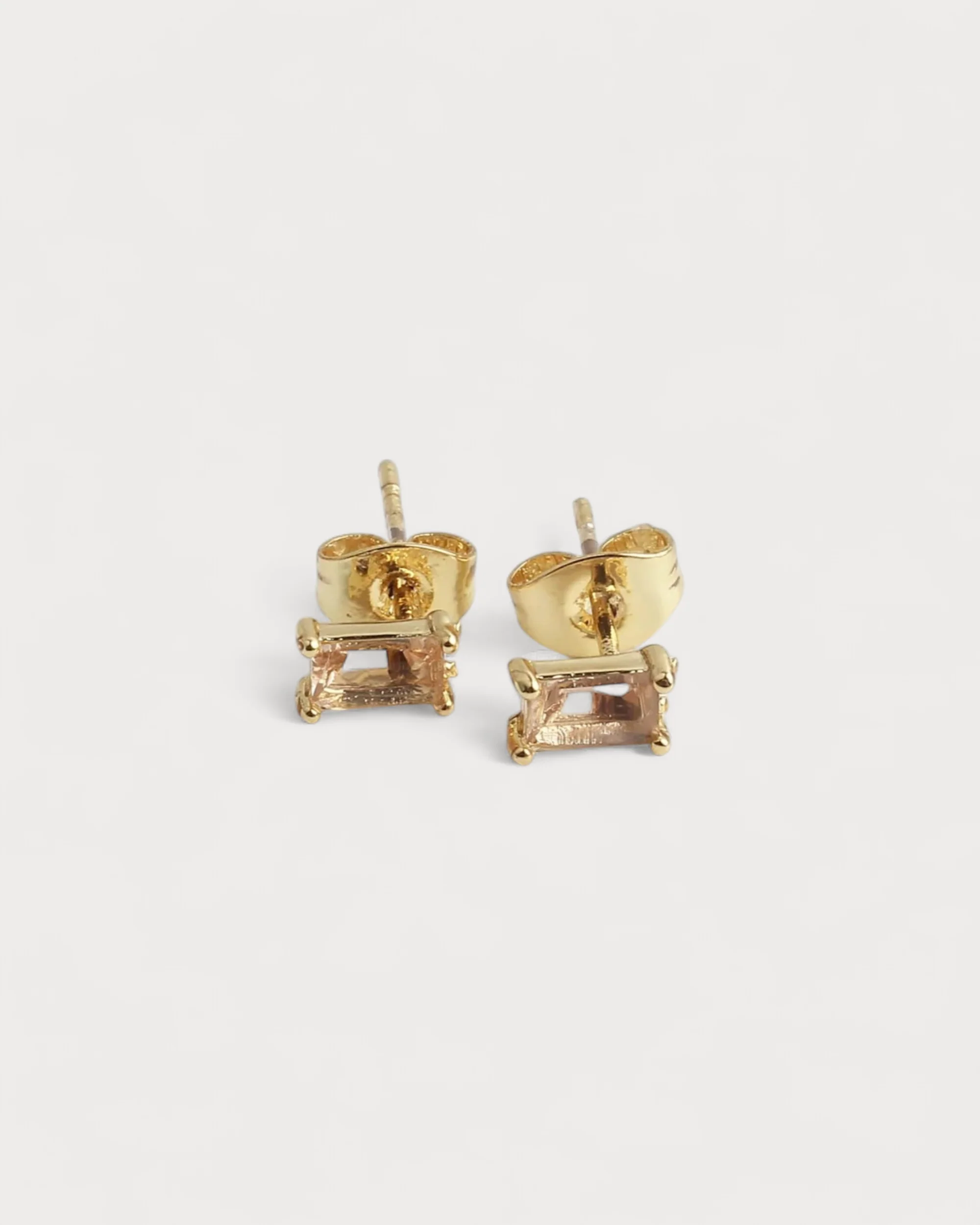 Diamant - Ohrstecker - Ohrringe - Plattiert - Image 5