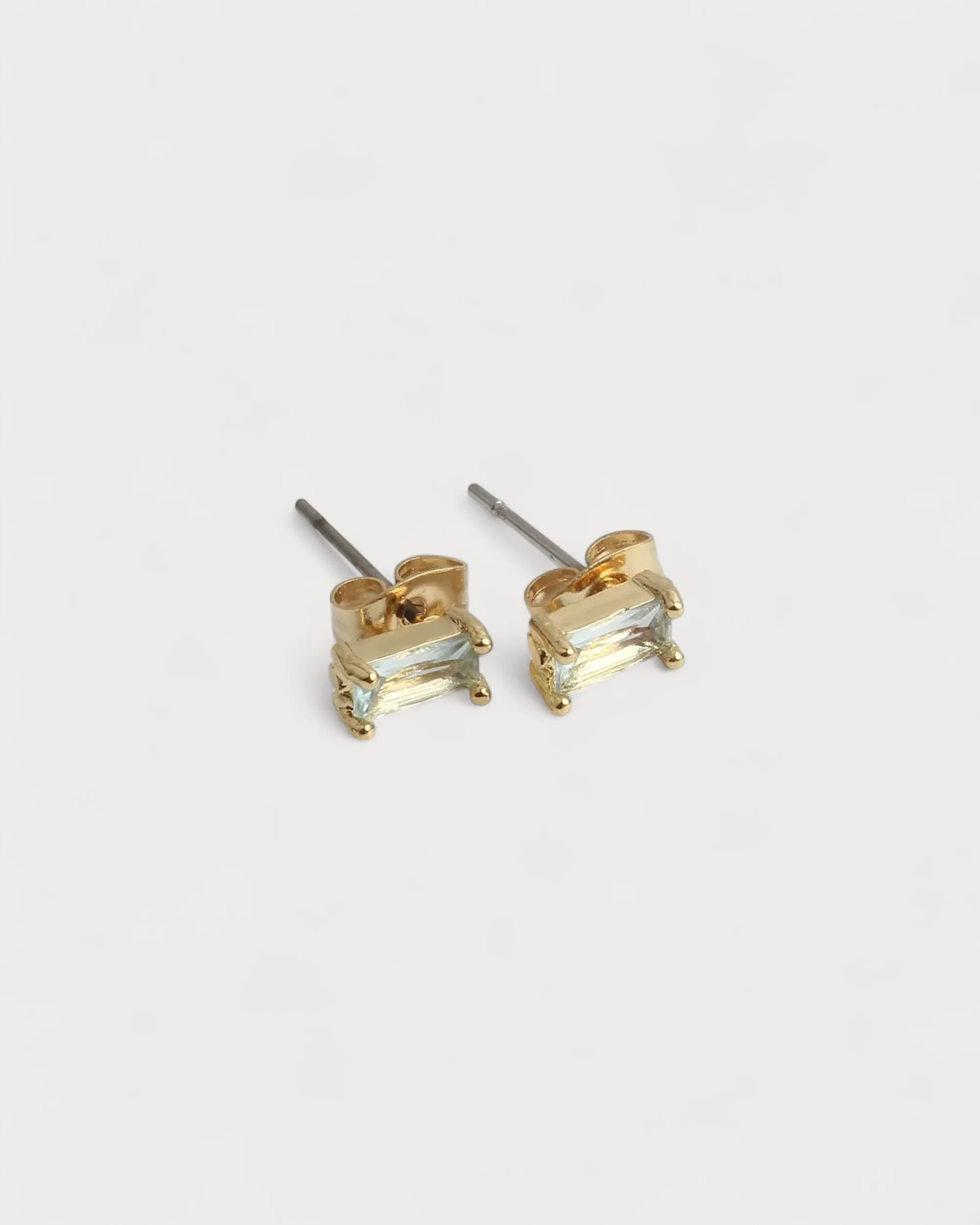 Diamant - Ohrstecker - Ohrringe - Plattiert - Image 6