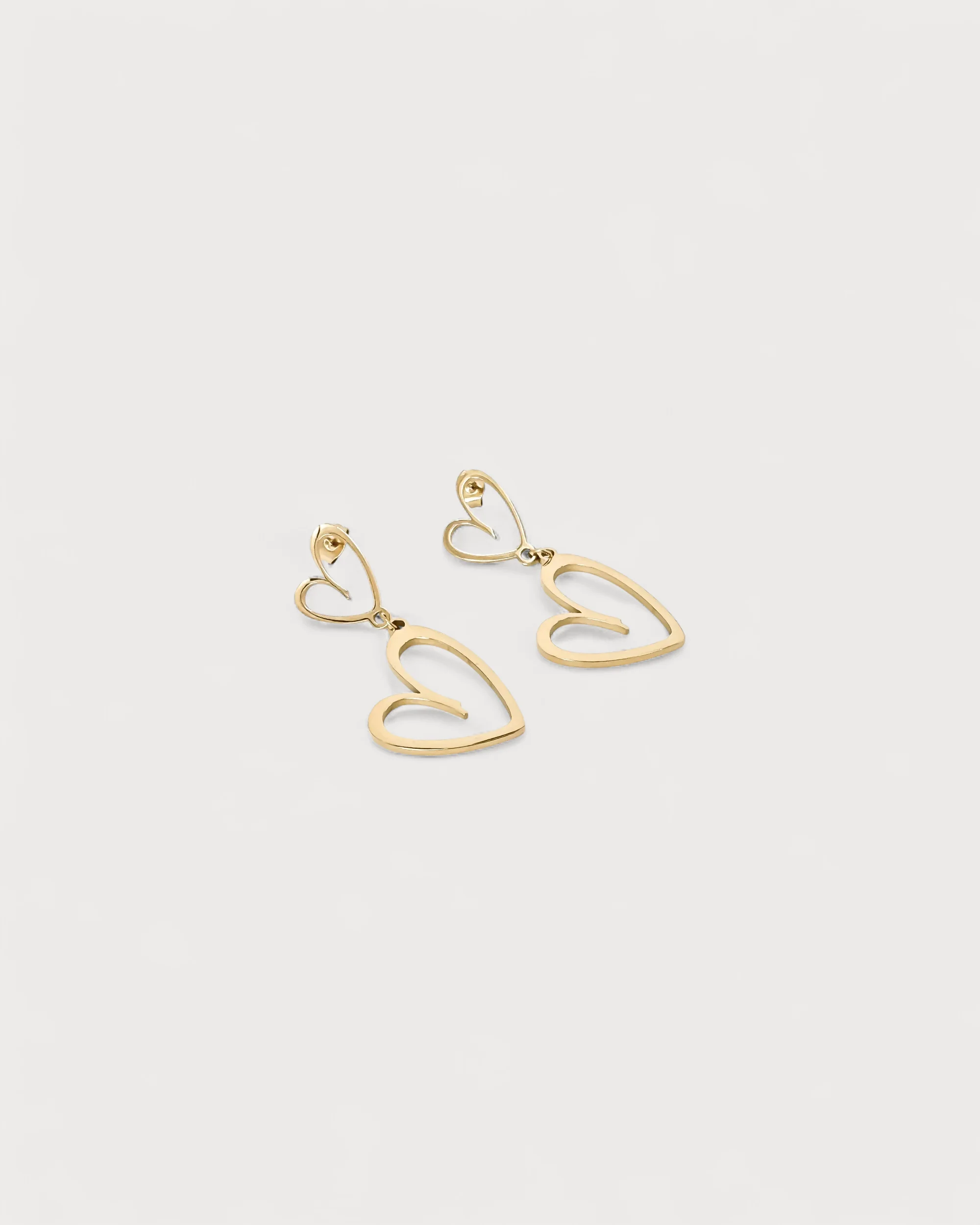 Double the love - Ohrringe - Edelstahl