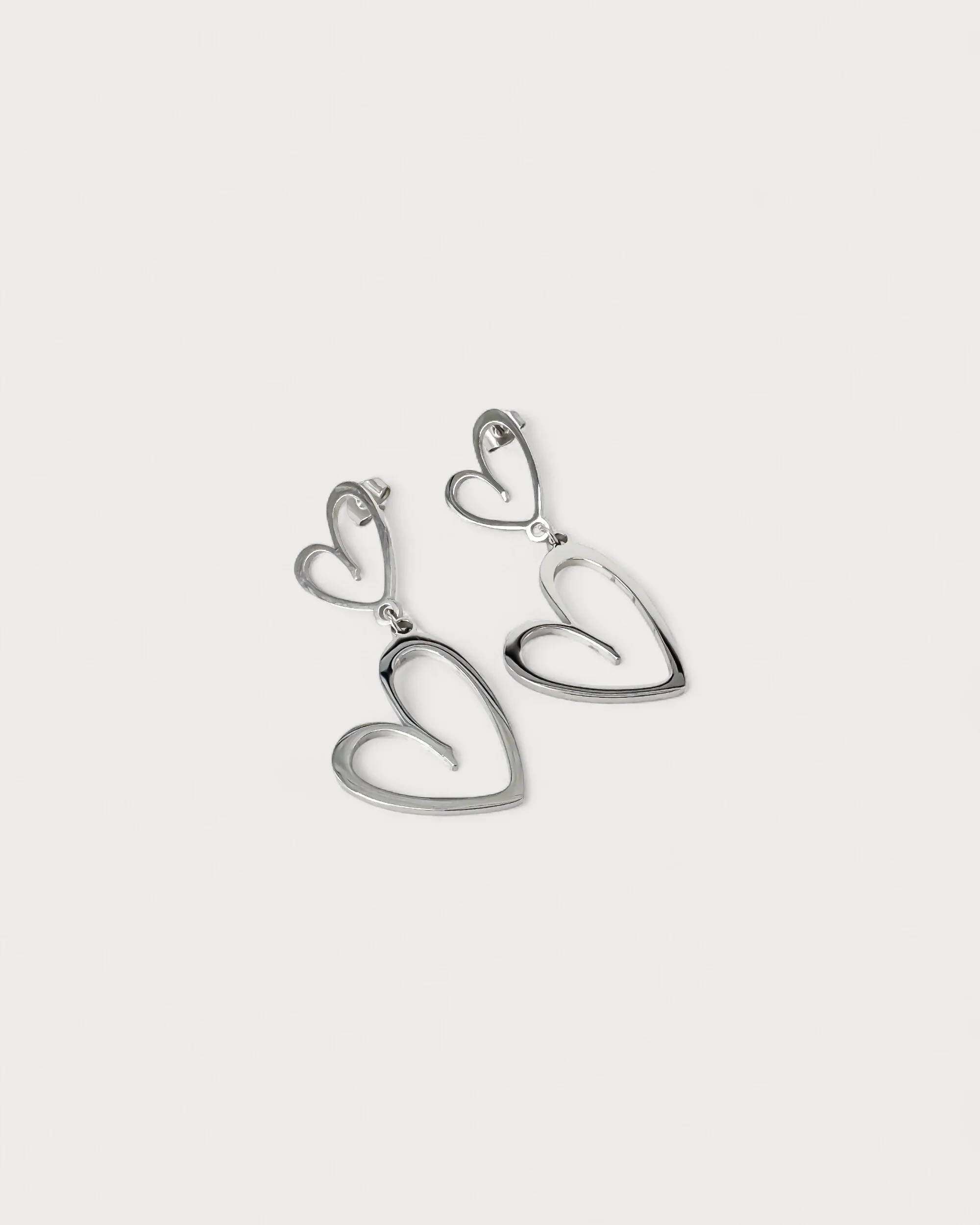 Double the love - Ohrringe - Edelstahl - Image 3