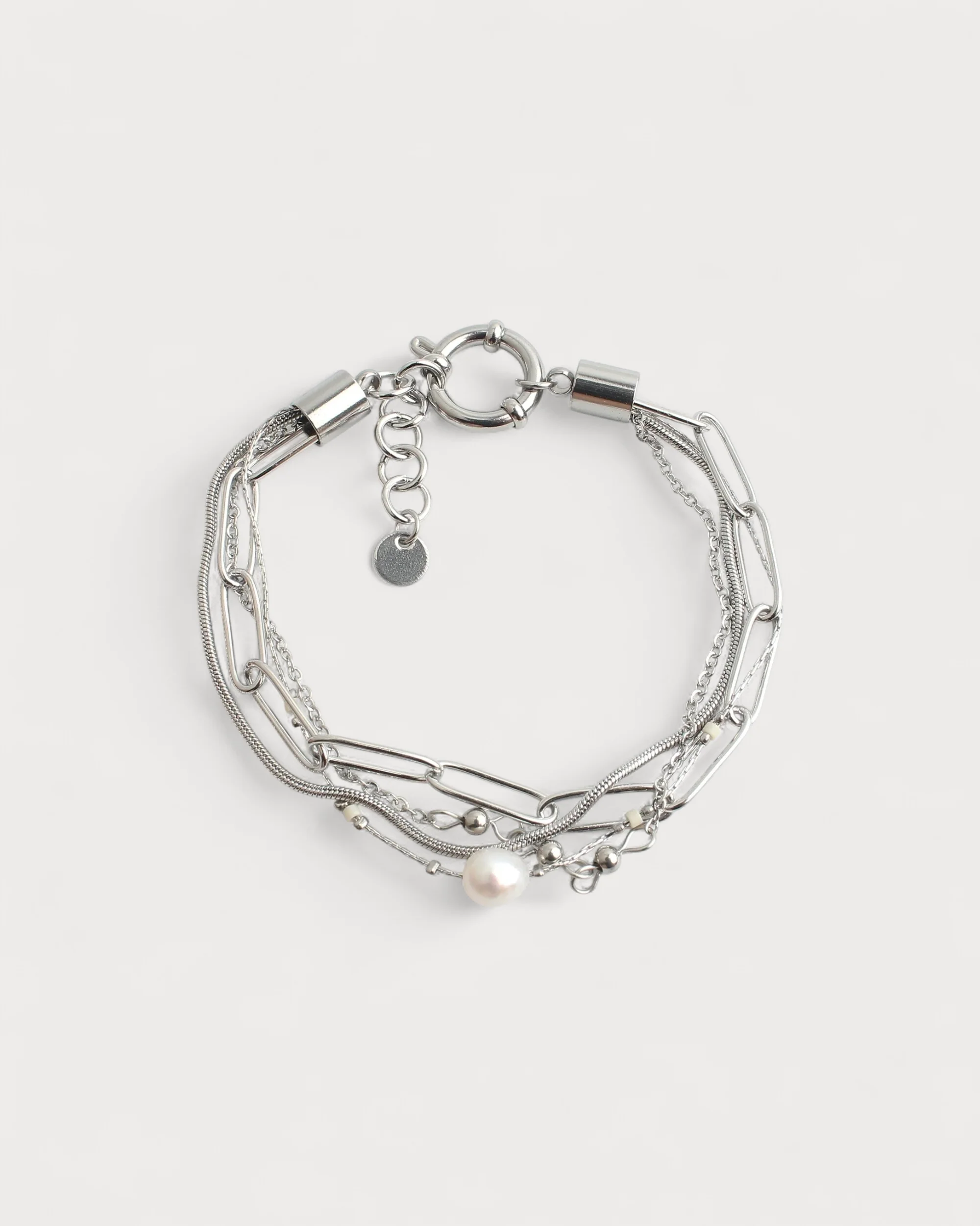 Eloise - Armband - Naturstein - 4 Schichten - Edelstahl - Image 12