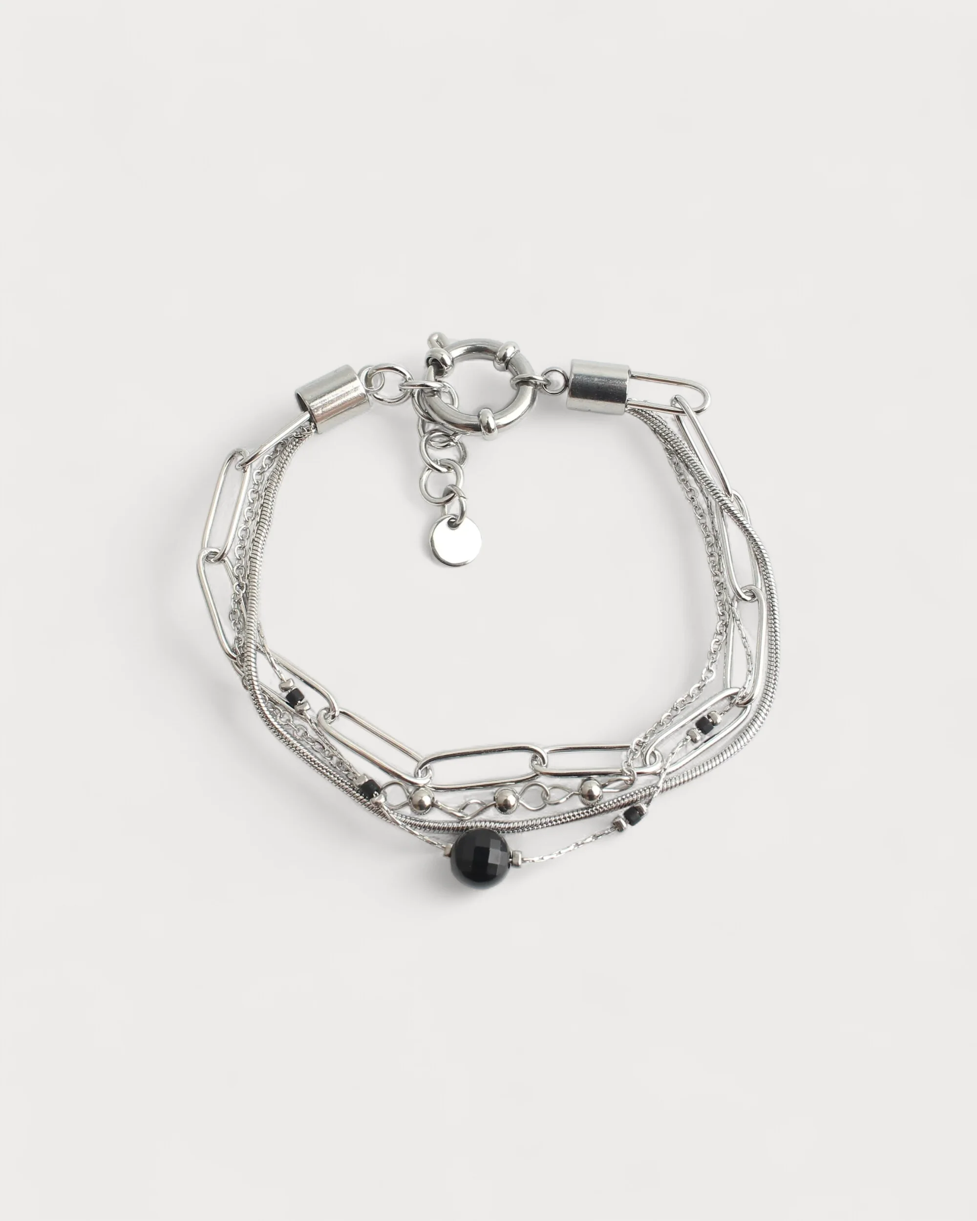 Eloise - Armband - Naturstein - 4 Schichten - Edelstahl - Image 13