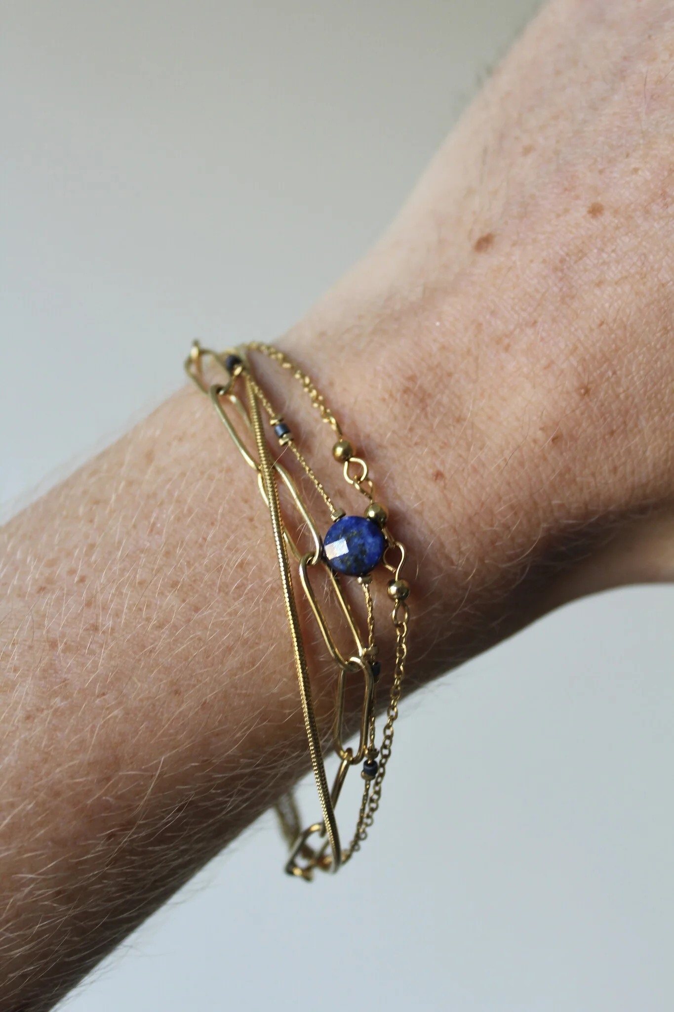 Eloise - Armband - Naturstein - 4 Schichten - Edelstahl - Image 16