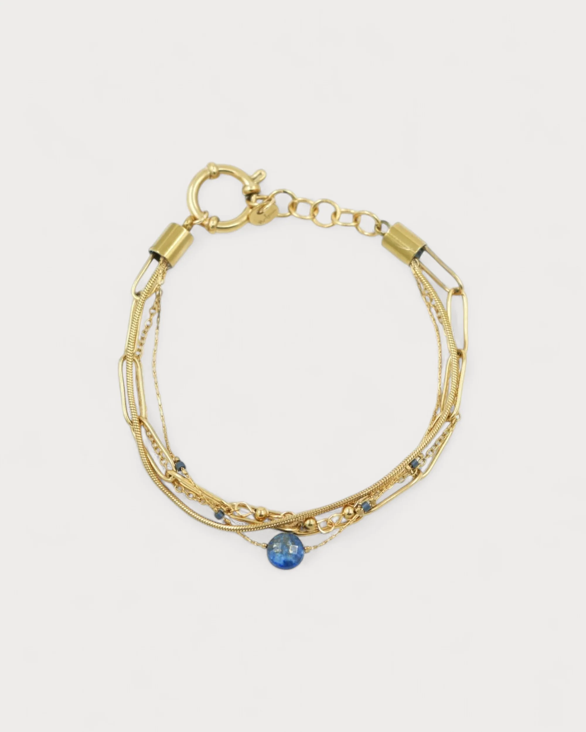 Eloise - Armband - Naturstein - 4 Schichten - Edelstahl - Image 20