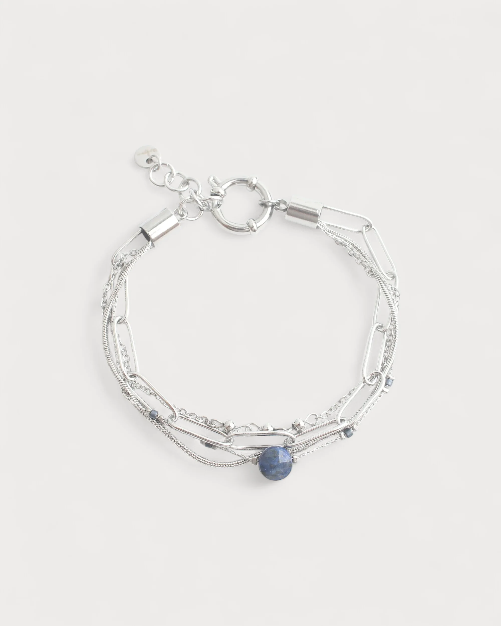 Eloise - Armband - Naturstein - 4 Schichten - Edelstahl - Image 8