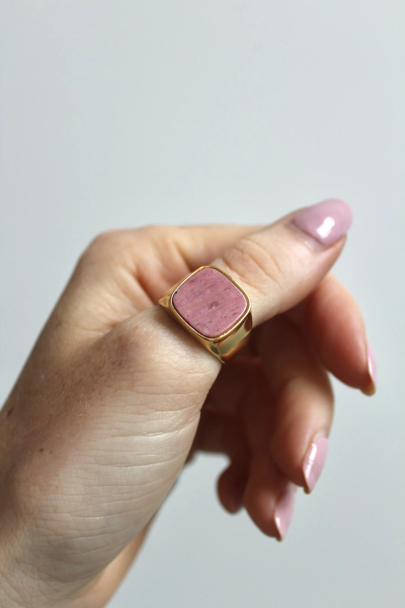 Estefania - Ring - Naturstein - Edelstahl - Image 5