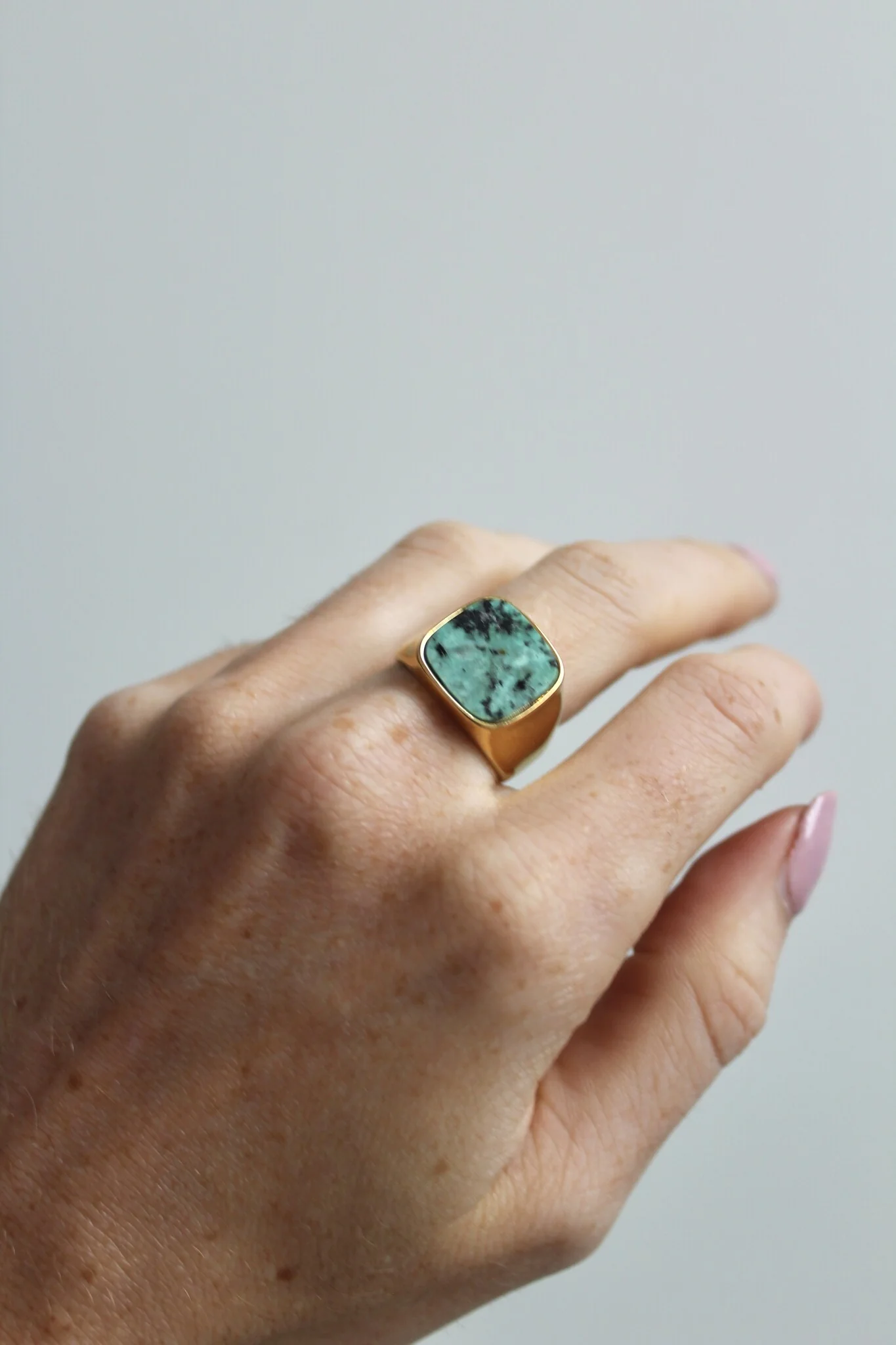 Estefania - Ring - Naturstein - Edelstahl - Image 7